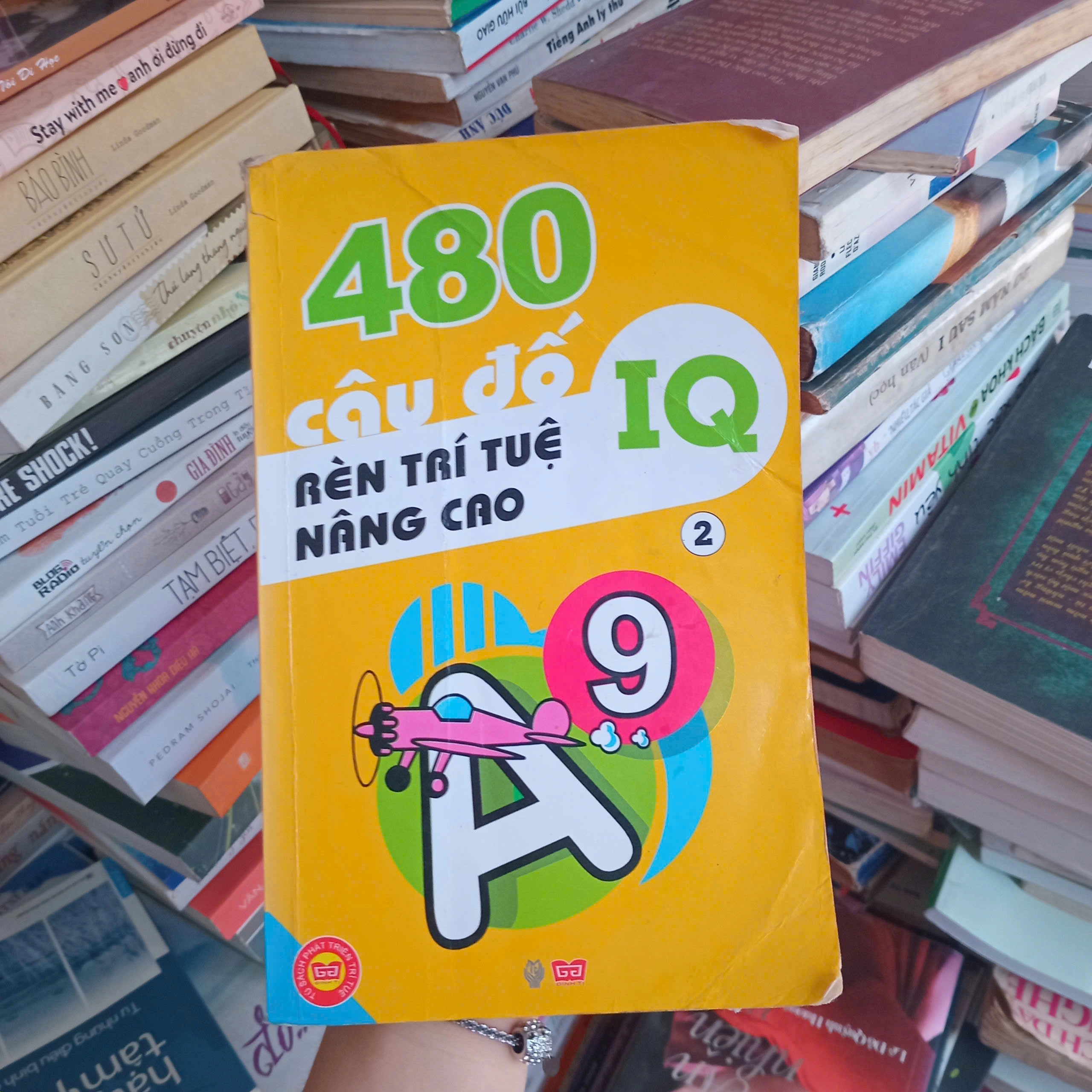 480 Câu đó rèn trí tuệ nâng cao by  - Sách Book Cover - Ngọc Hiển Books
