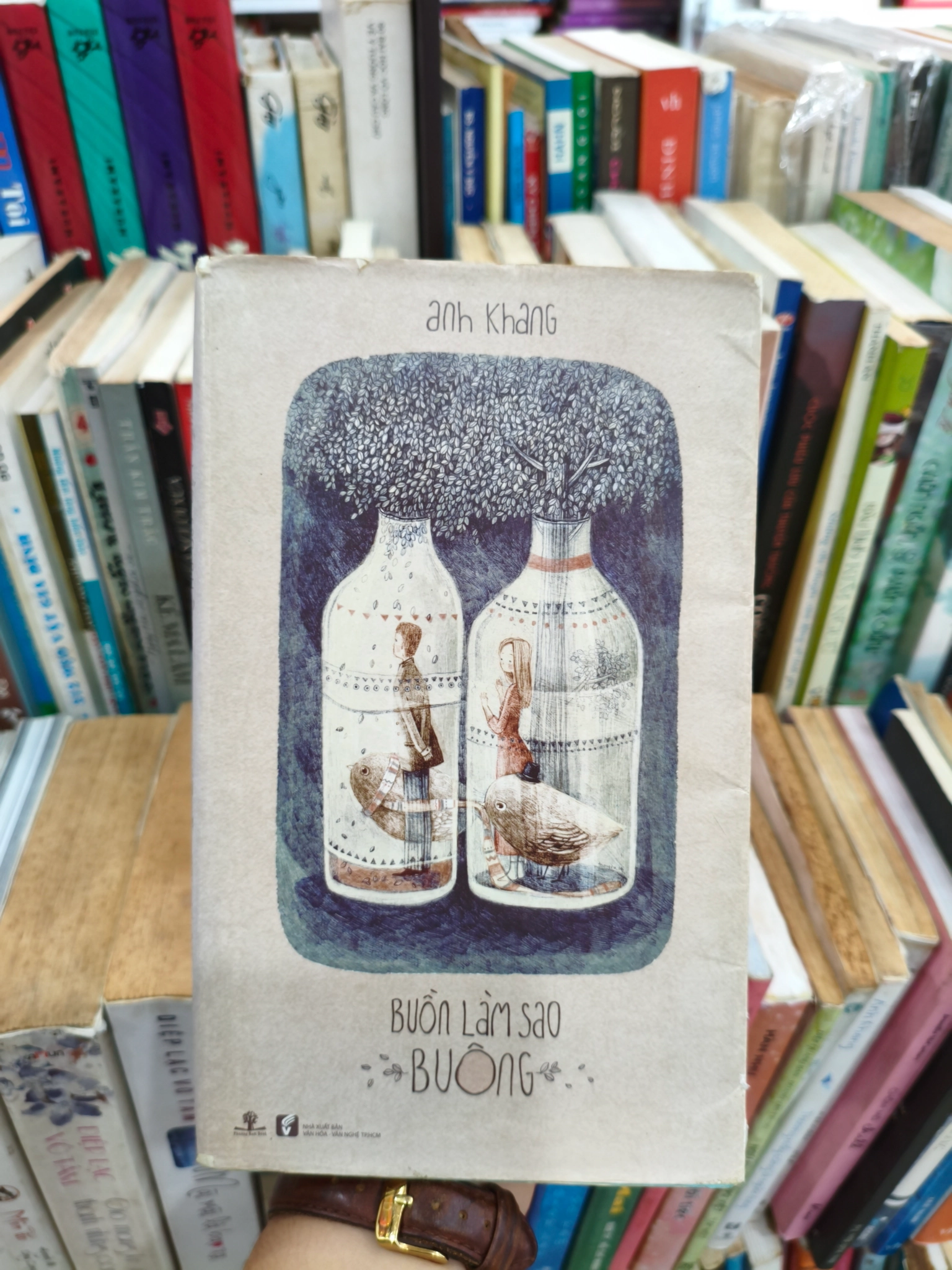 Buồn làm sao buông 🌱 by Anh Khang - Sách Book Cover - Ngọc Hiển Books
