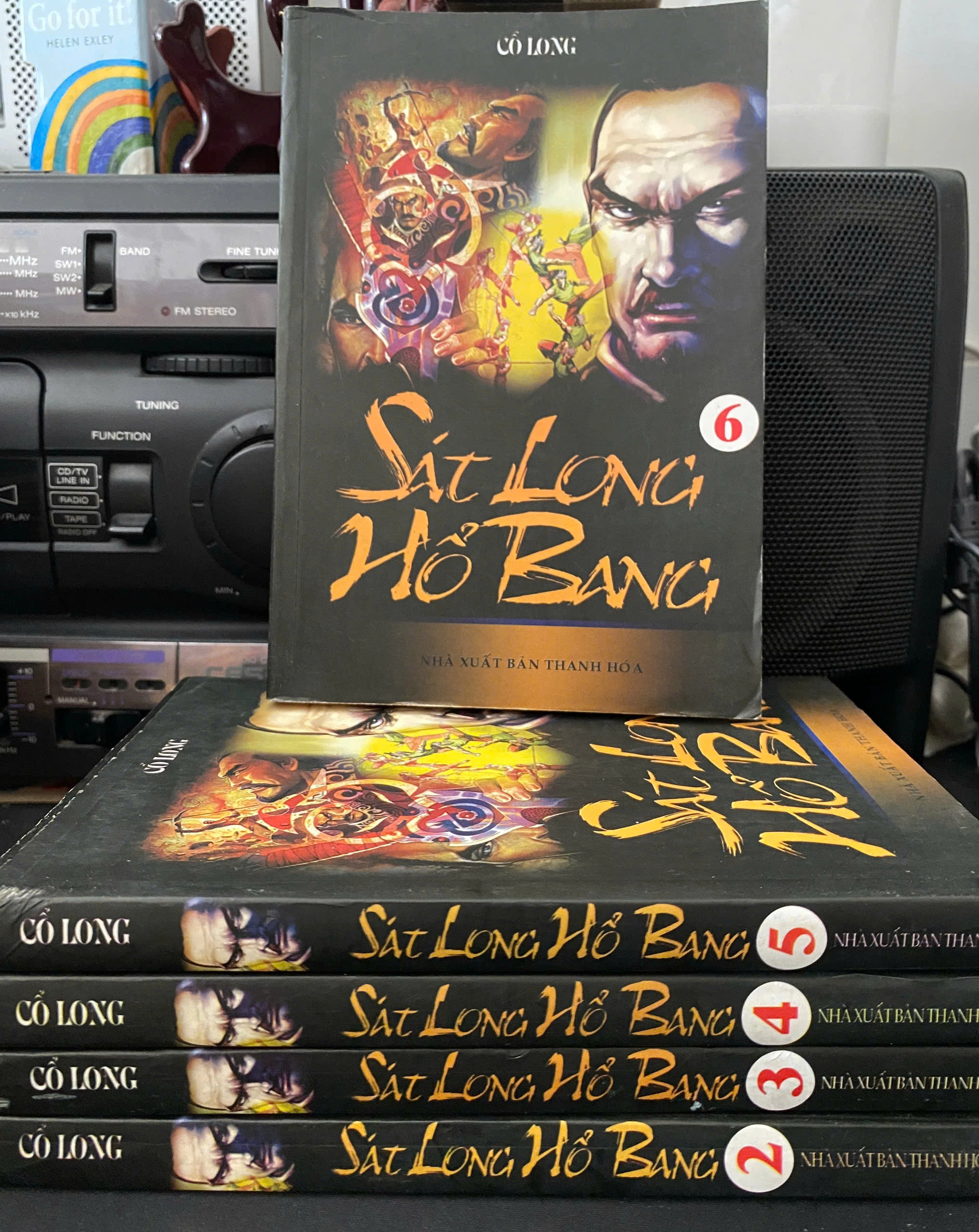 Sát Long Hổ Bang tập 2-6 by Cổ Long - Sách Book Cover - Ngọc Hiển Books