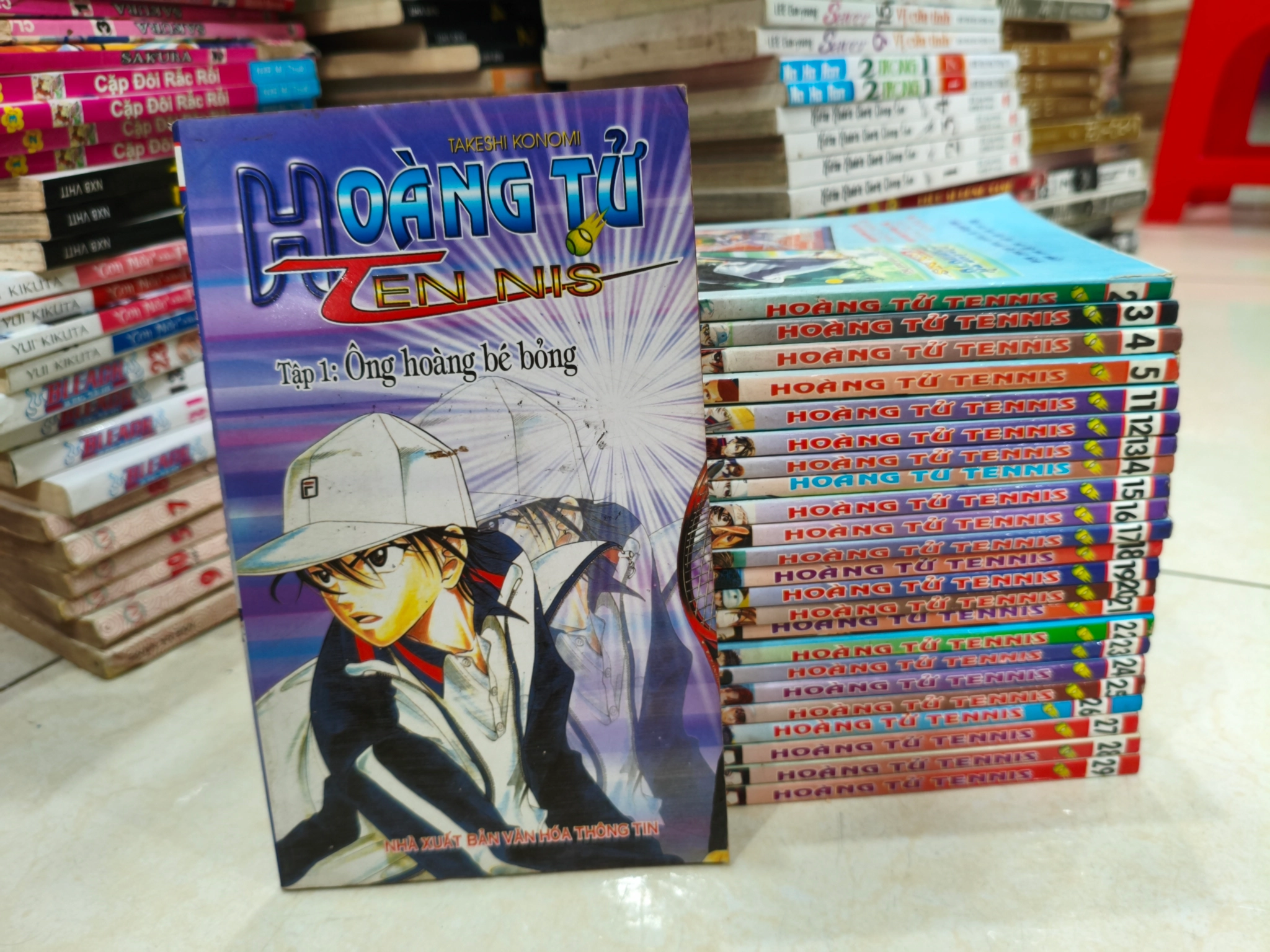 Hoàng tử tennis 🌱 by  - Sách Book Cover - Ngọc Hiển Books