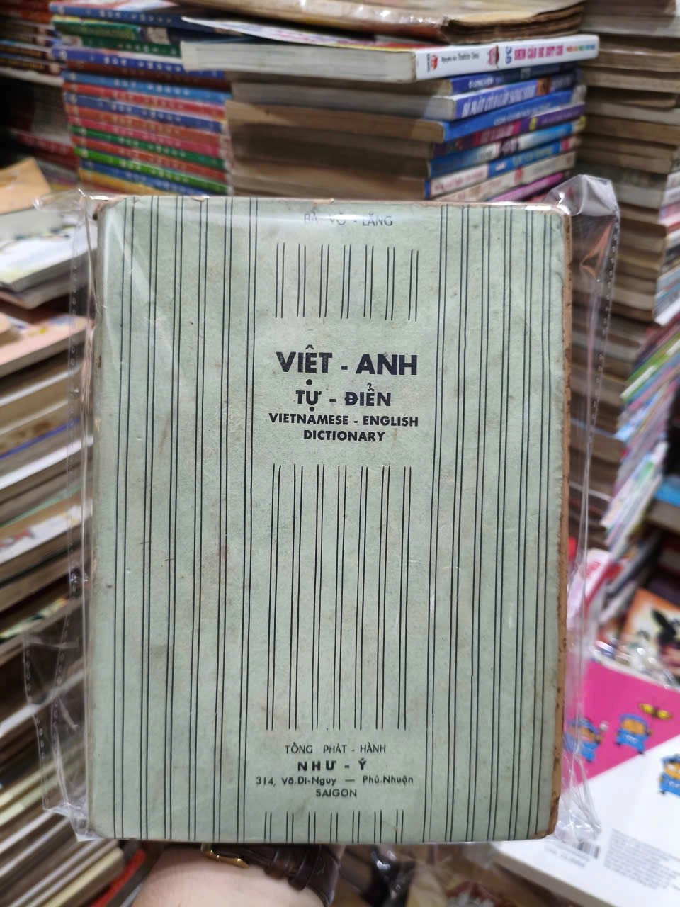 Việt Anh từ điển - Bà Võ Lăng by  - Sách Book Cover - Ngọc Hiển Books
