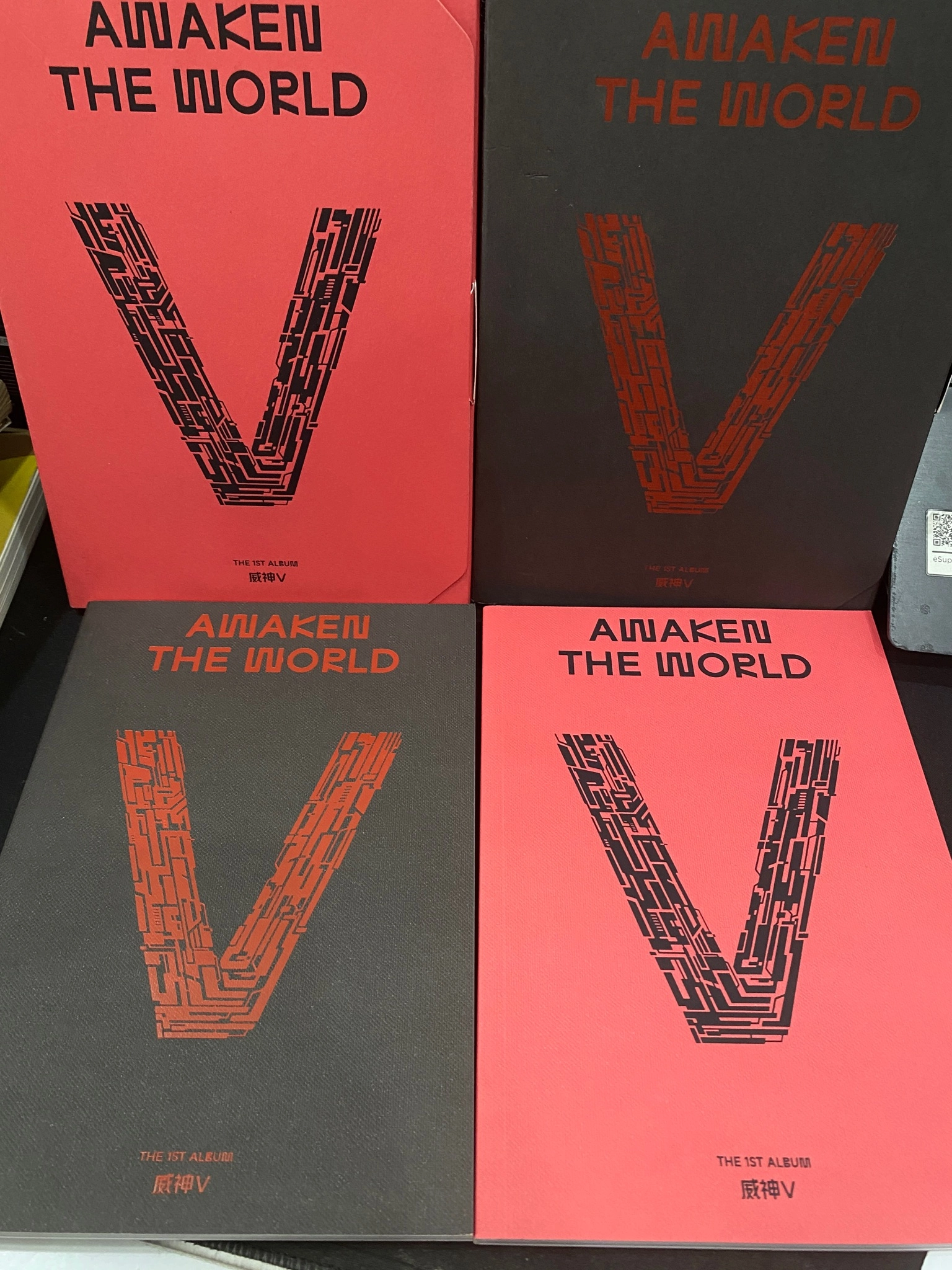 Tranh ảnh WayV - Awaken The World (AWAKEN ver) by  - Sách Book Cover - Ngọc Hiển Books