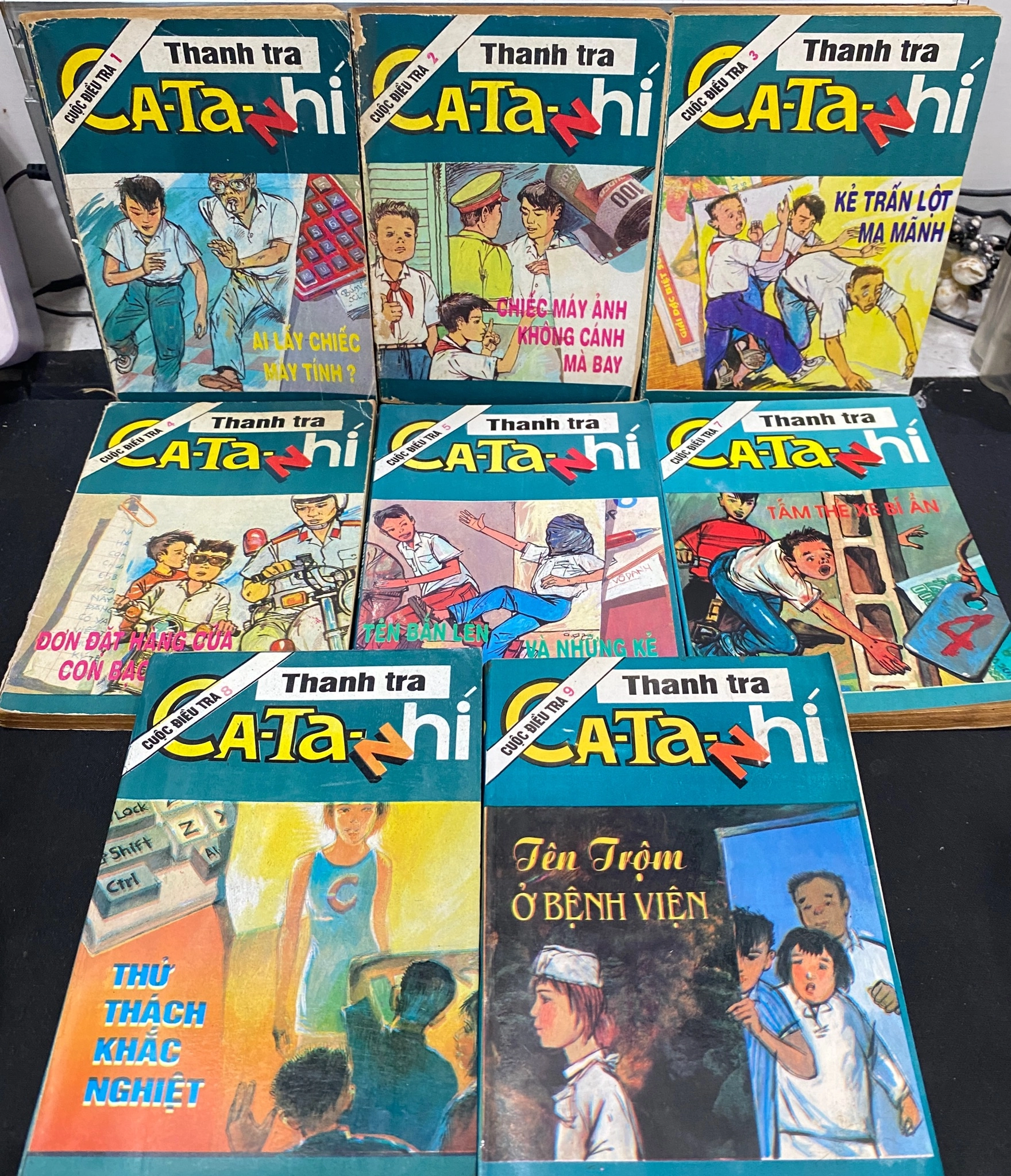 Truyện Thanh Tra Ca-Ta-Nhí ( 8 tập ) by  - Sách Book Cover - Ngọc Hiển Books