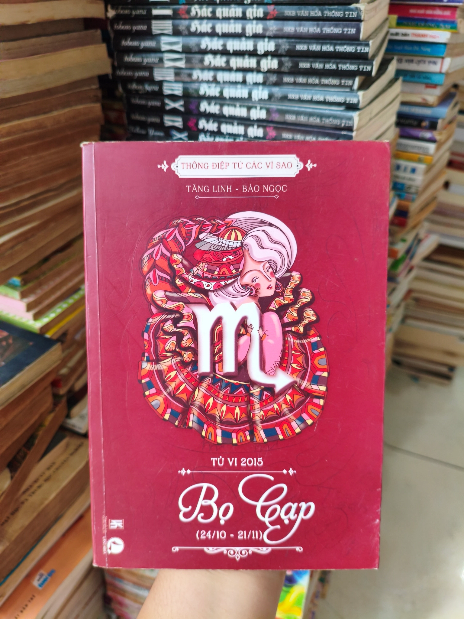 Thông điệp từ các vì sao Bọ Cạp 🌱 by  - Sách Book Cover - Ngọc Hiển Books