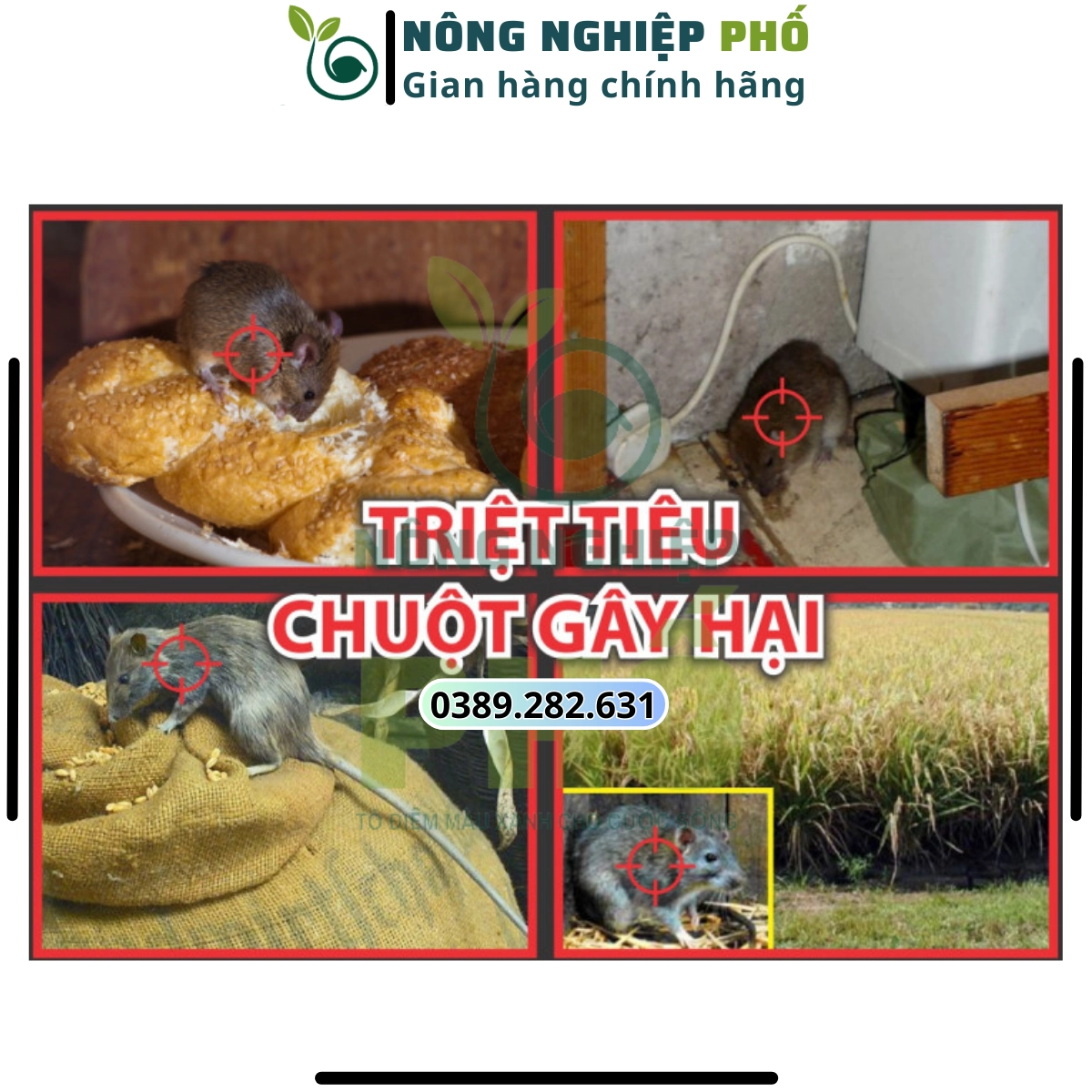 [XẢ KHO] 20 Ống chuột NƯỚC ĐỎ hàng nội địa Trung. Trừ sạch nhanh các loại chuột sau 1 lần 508252