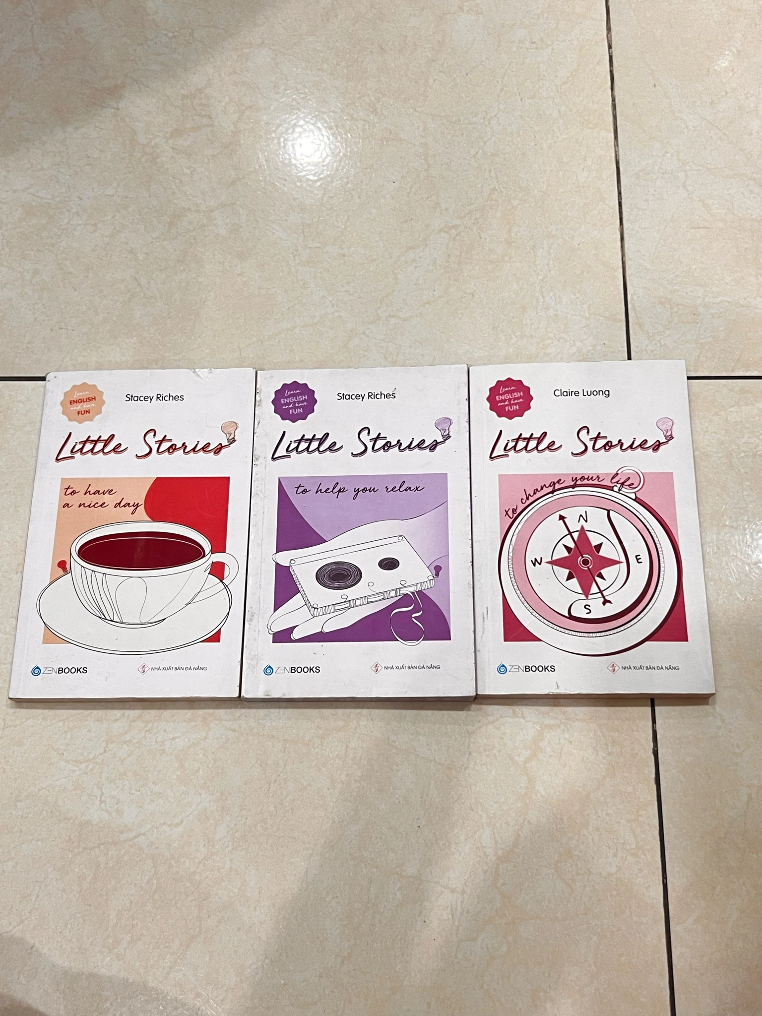 Combo 3 cuốn Little Stories - Claire Luong by  - Sách Book Cover - Ngọc Hiển Books