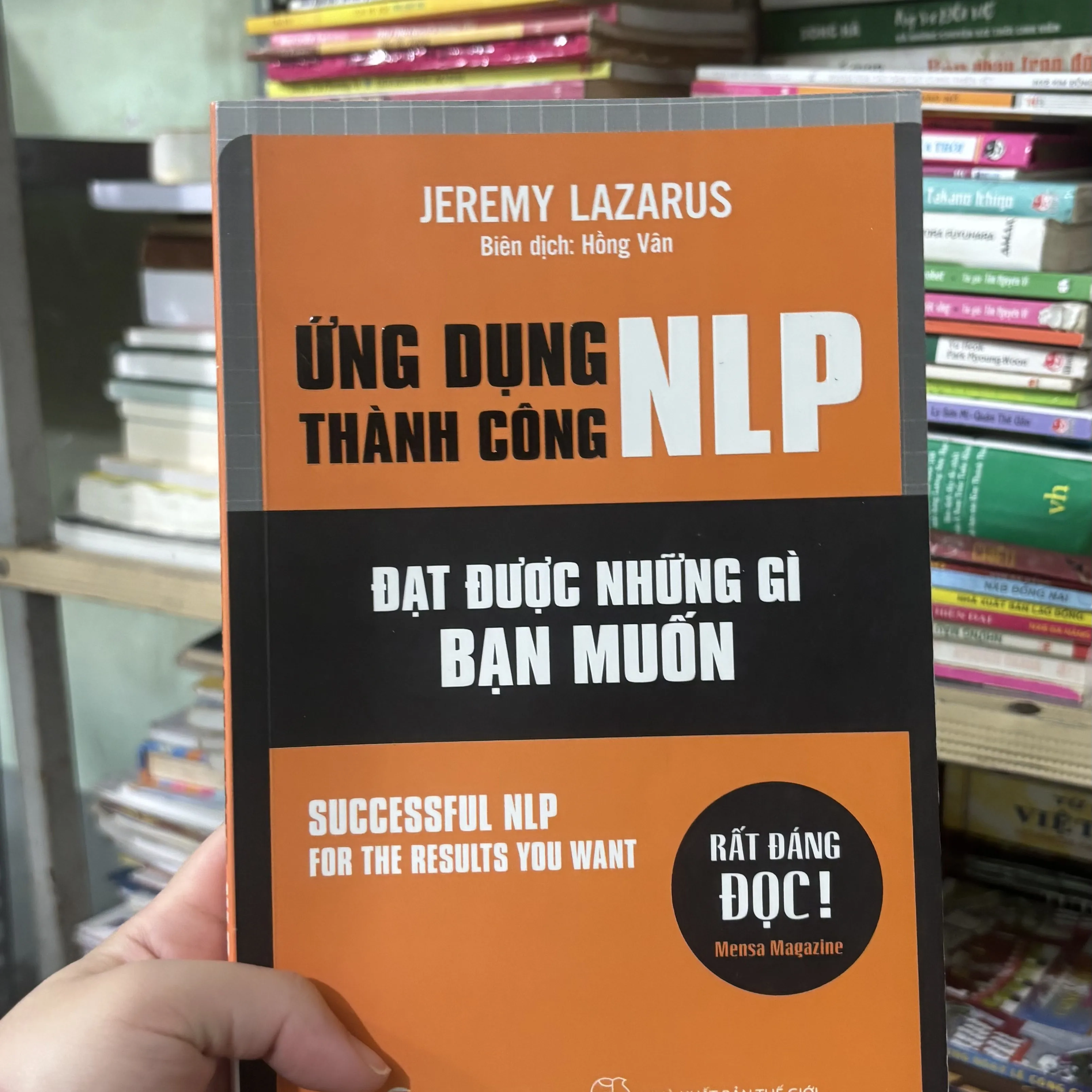 Ứng dụng thành công NLP đạt được những gì bạn muốn 🌊 by  - Sách Book Cover - Ngọc Hiển Books