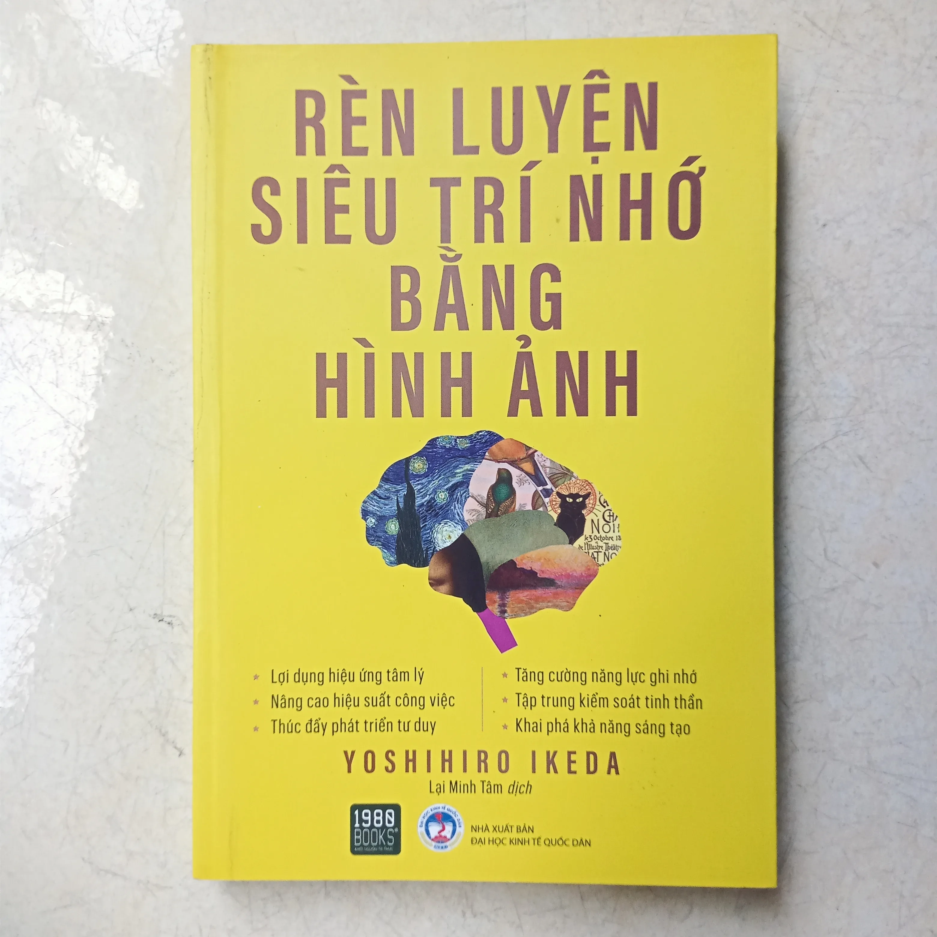 Rèn luyện siêu trí nhớ bằng hình ảnh 📚 by  - Sách Book Cover - Ngọc Hiển Books