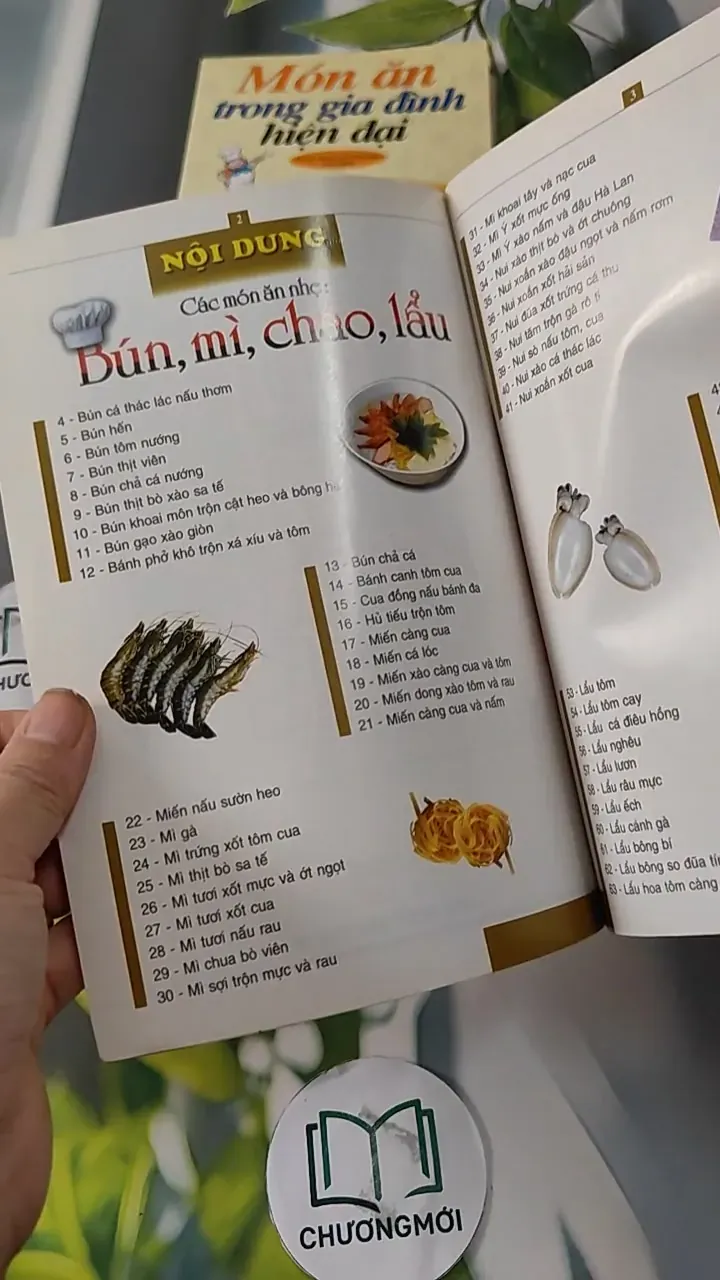 Combo Ẩm Thực: Món Ăn Làm Đẹp, Món Ăn Gia Đình Hiện Đại, Bún - Mì - Cháo - Lẩu 727286