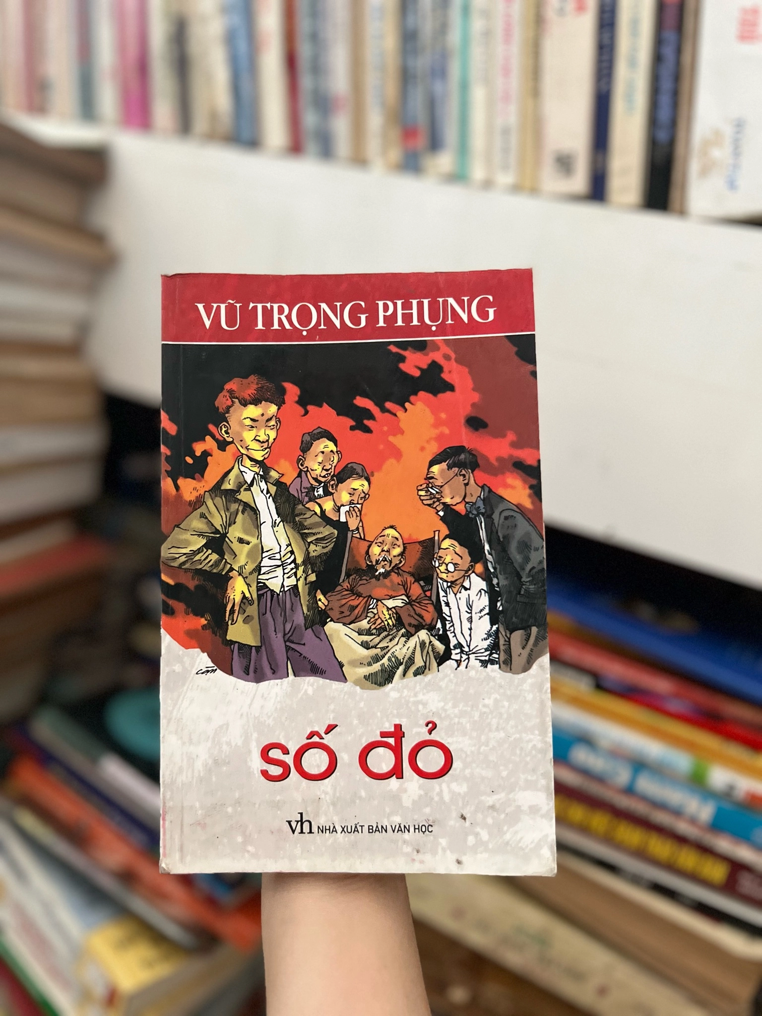 Số đỏ Vũ Trọng Phụng by  - Sách Book Cover - Ngọc Hiển Books