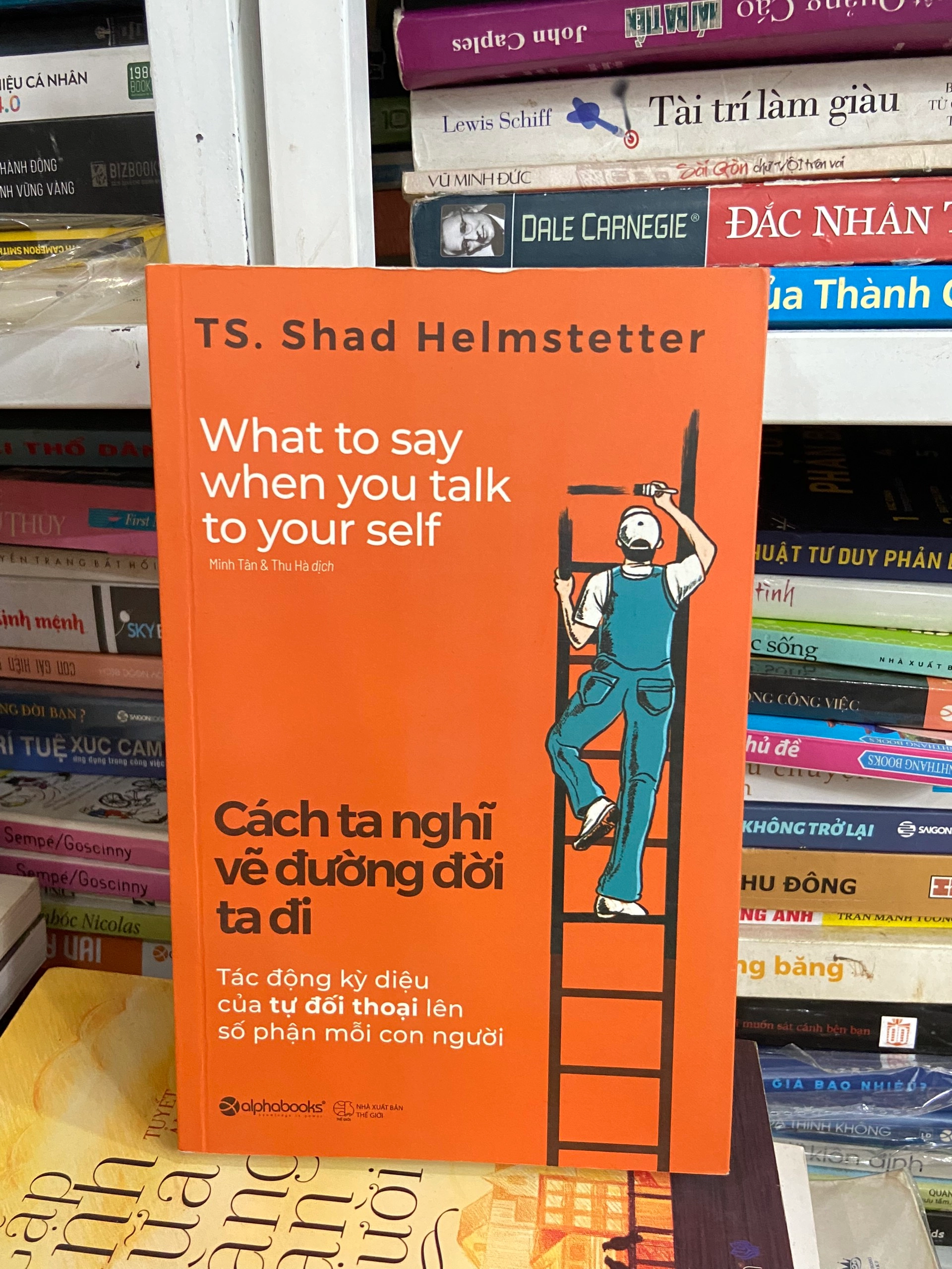 Cách ta nghĩ vẽ đường đời ta đi by  - Sách Book Cover - Ngọc Hiển Books