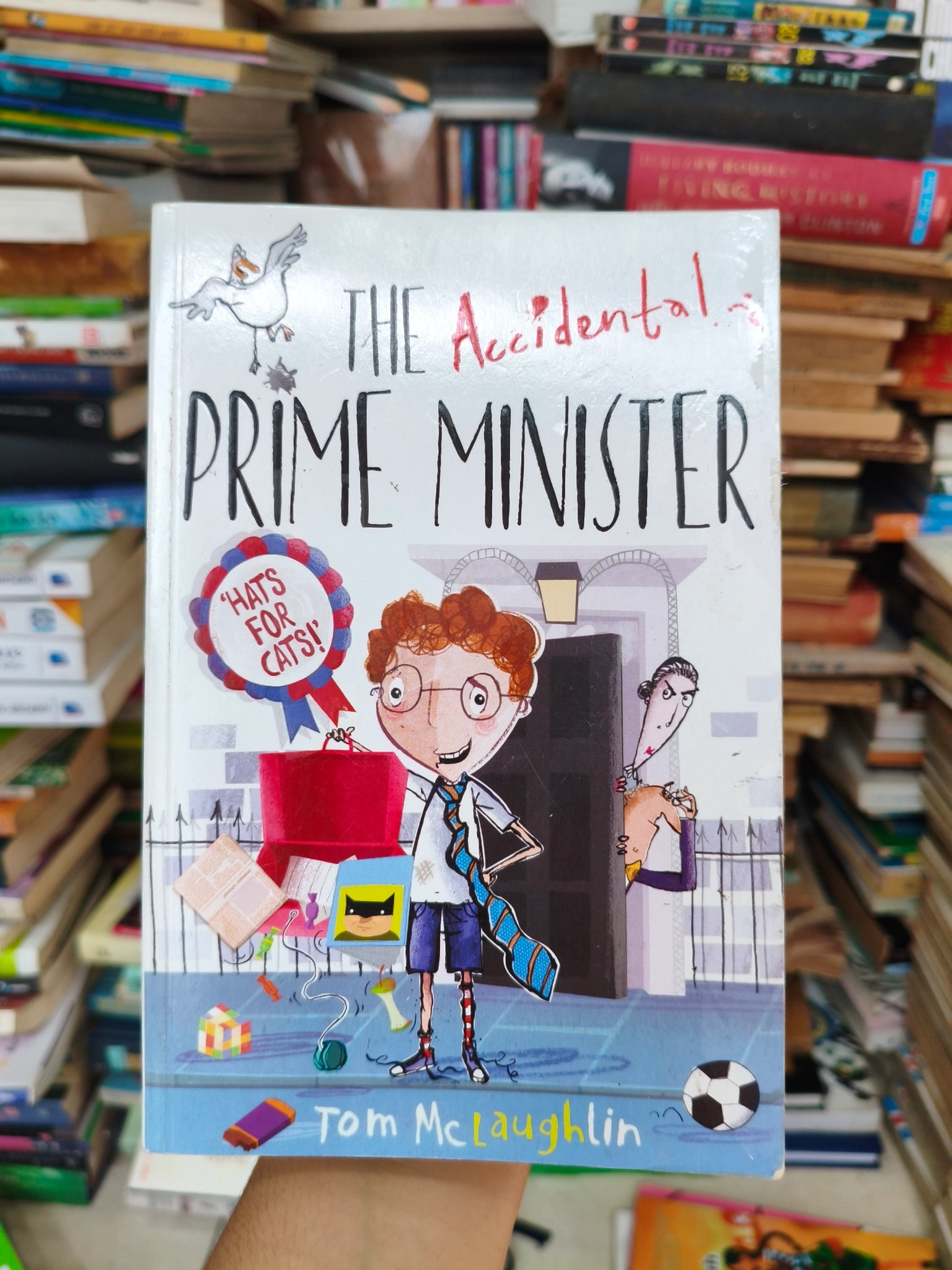 The accidental prime minister 🌱 by  - Sách Book Cover - Ngọc Hiển Books