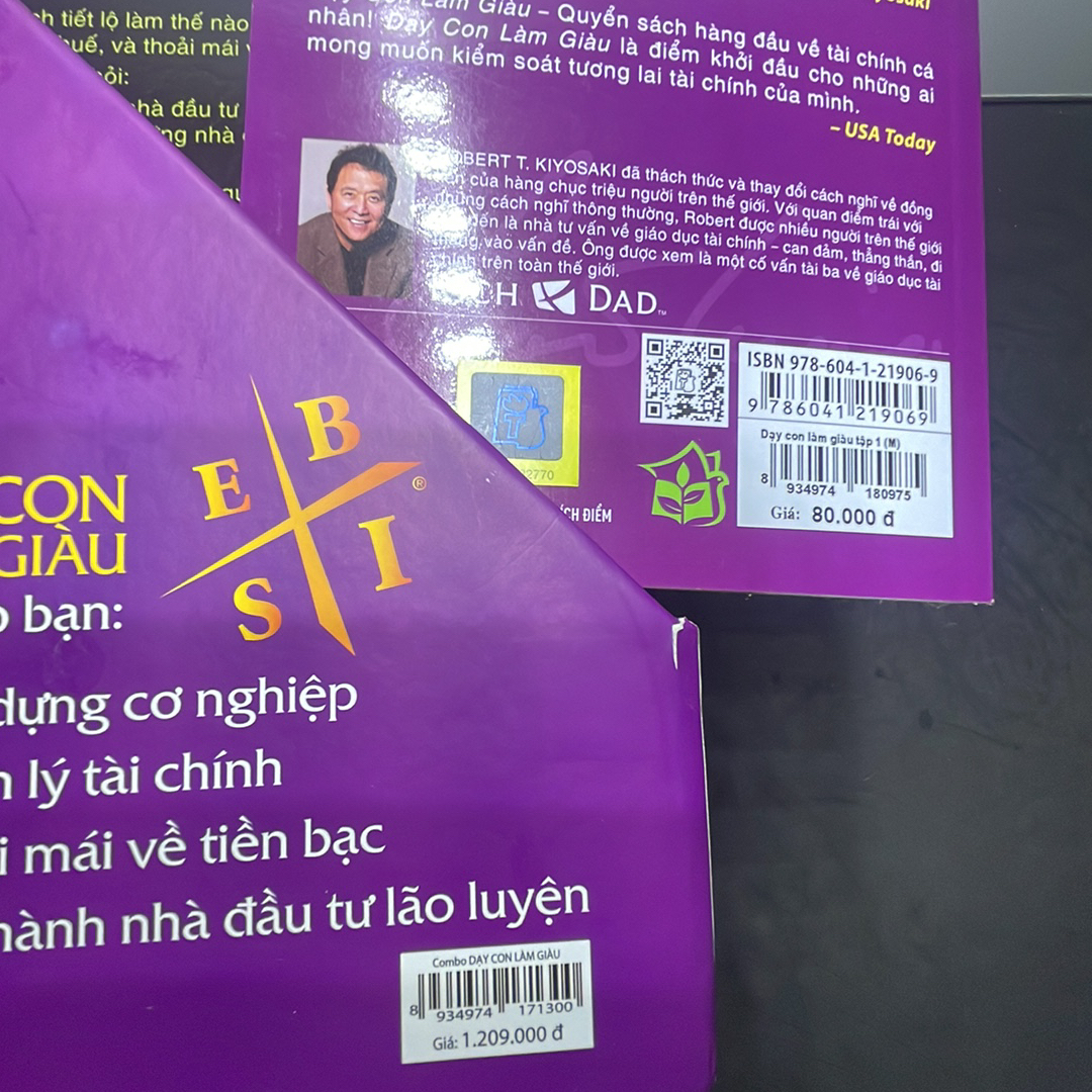 Boxset dạy con làm giàu 13 tập mới 95% chính hãng 198763