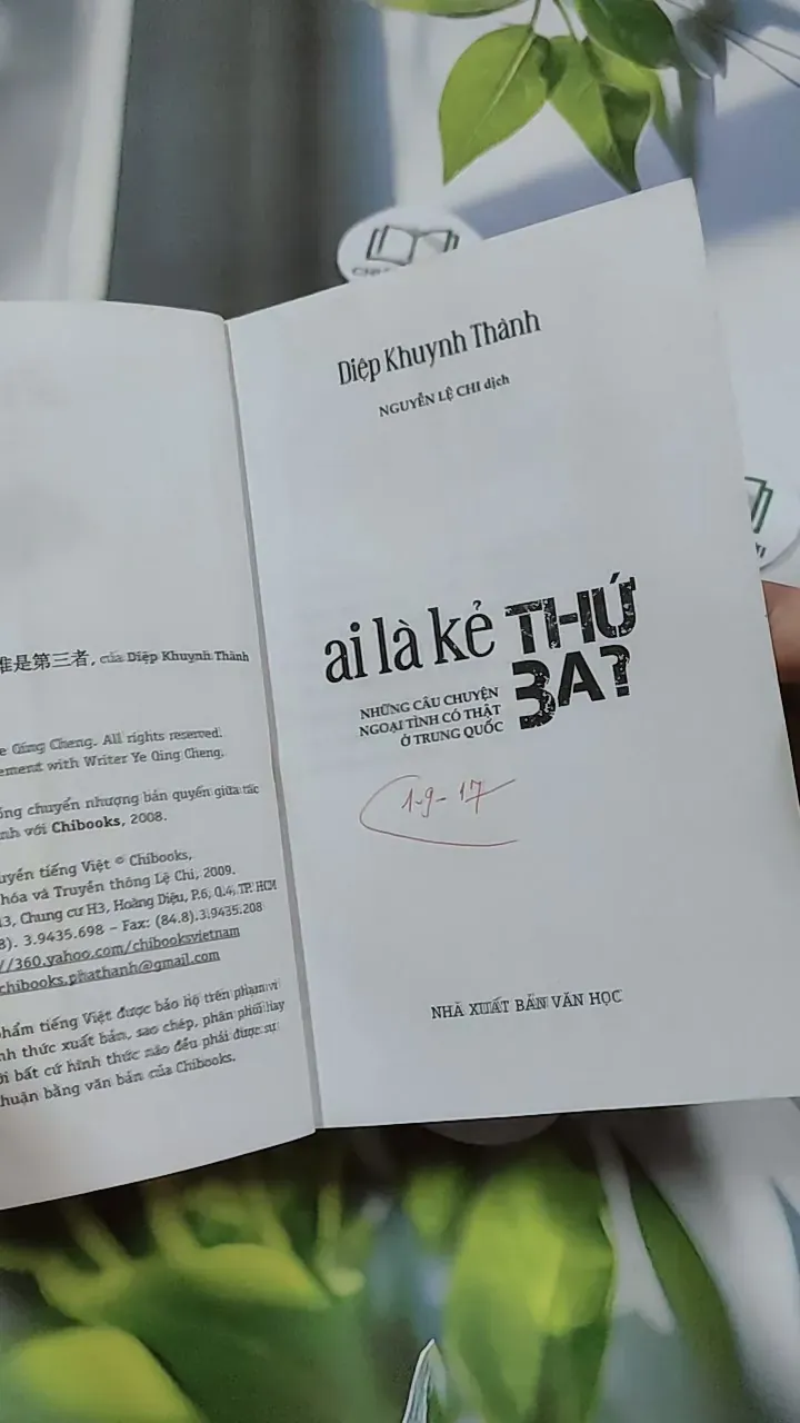 Ai Là Kẻ Thứ Ba? - Diệp Khuynh Thành 744706