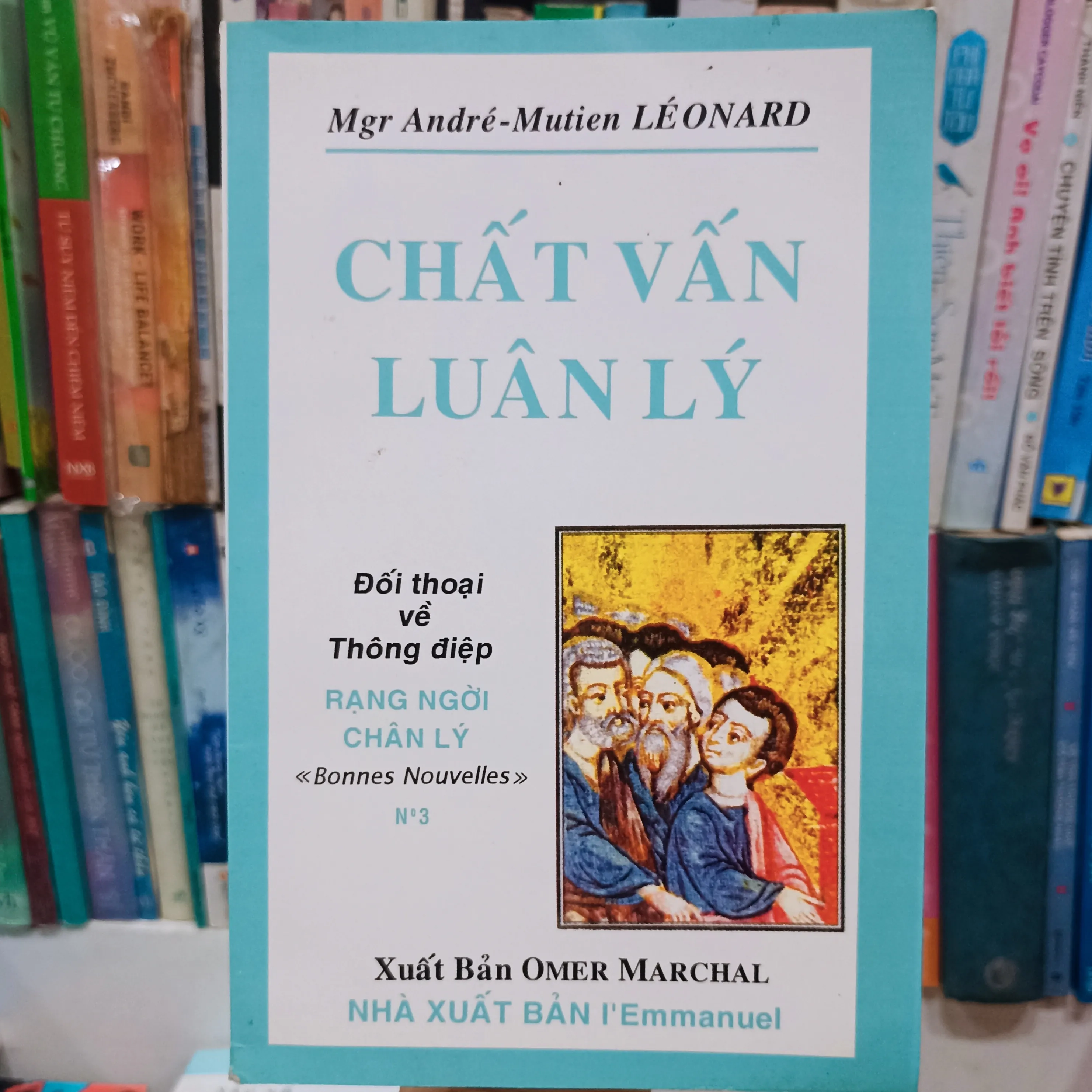 Chất vấn luân lý 🌻 by Gm. André - Mutien Léonard - Sách Book Cover - Ngọc Hiển Books
