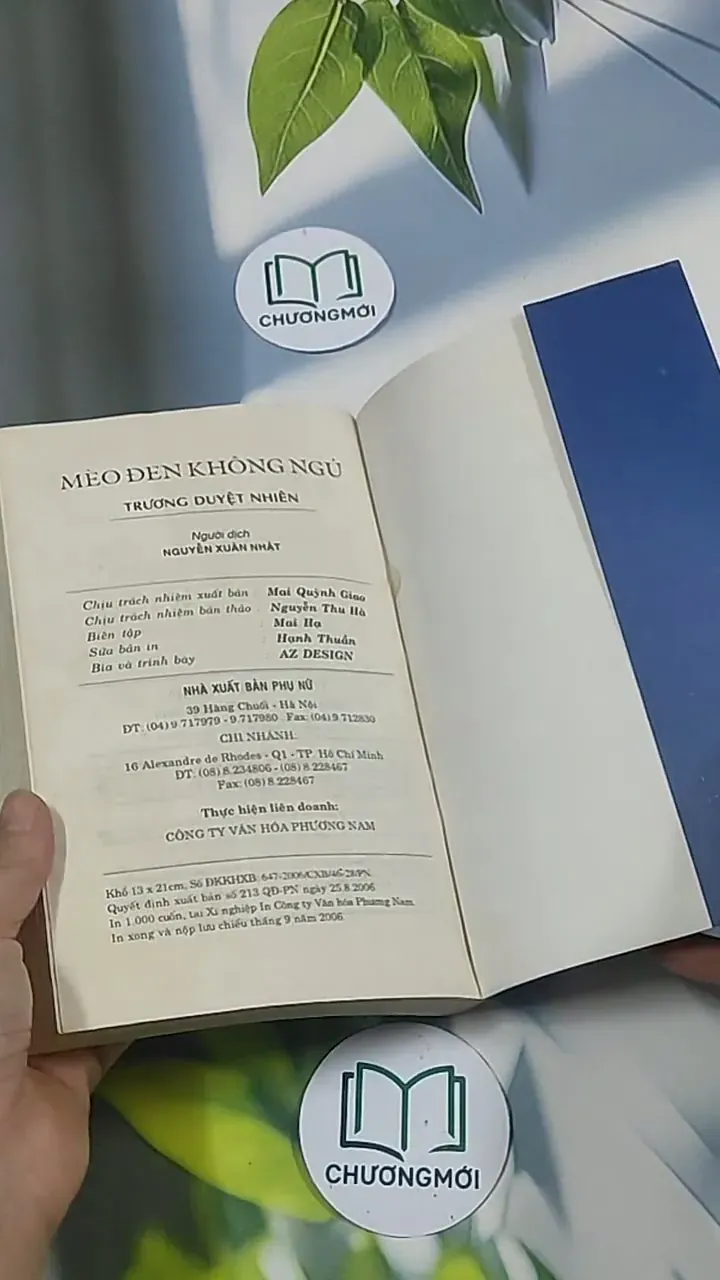 Mèo đen không ngủ - Trương Duyệt Nhiên 694975