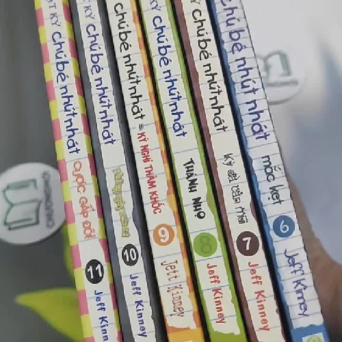 combo Nhật ký Chú Bé Nhút Nhát (tập 6, 7, 8, 9, 10, 11) - Jeff Kinney