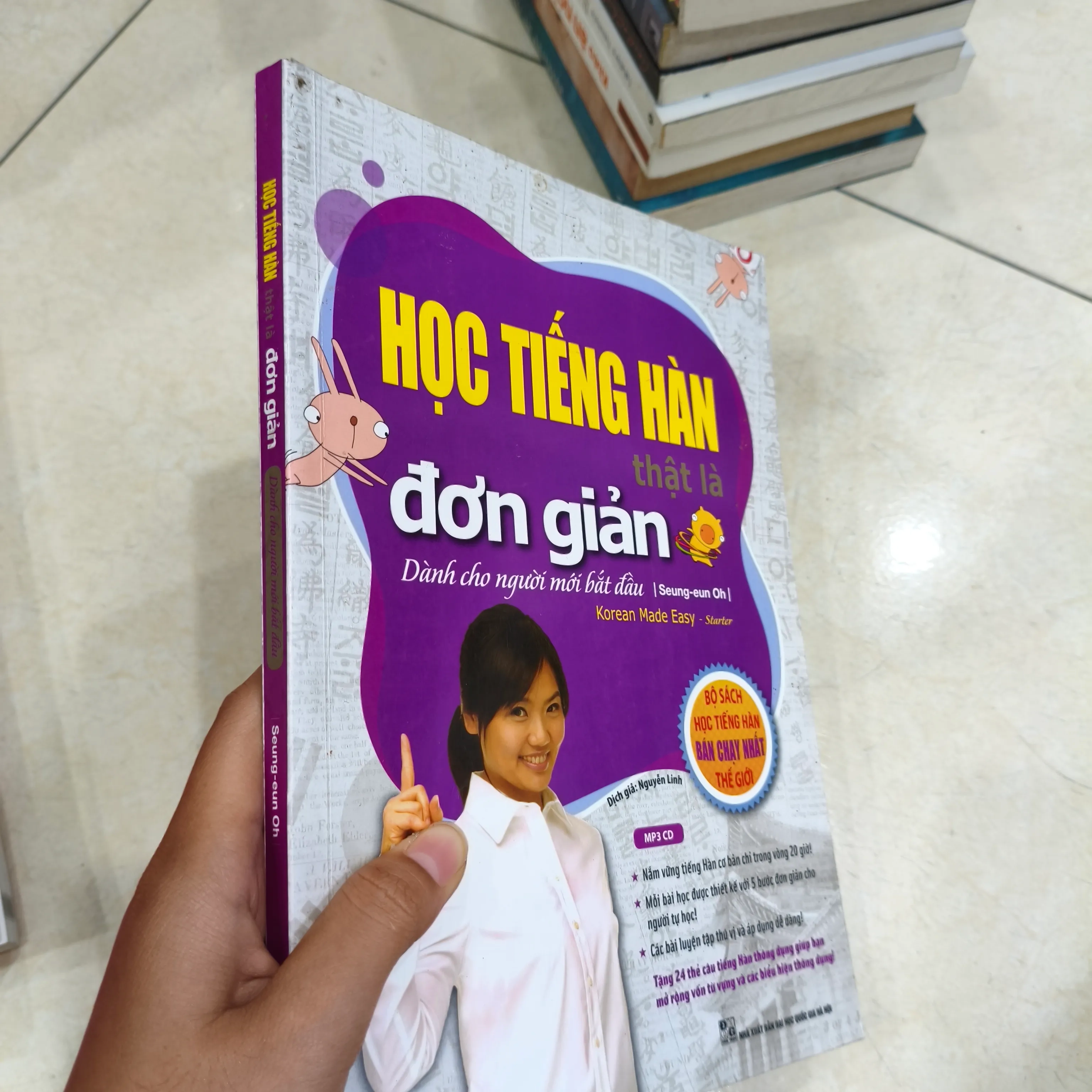 Học tiếng Hàn thật là đơn giản 🌱 by  - Sách Book Cover - Ngọc Hiển Books