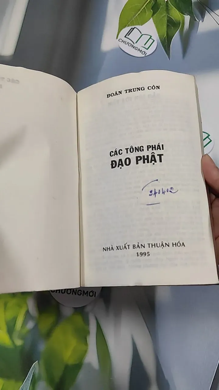 [XƯA] Các Tông Phái Đạo Phật (1995) - Đoàn Trung Còn 776150