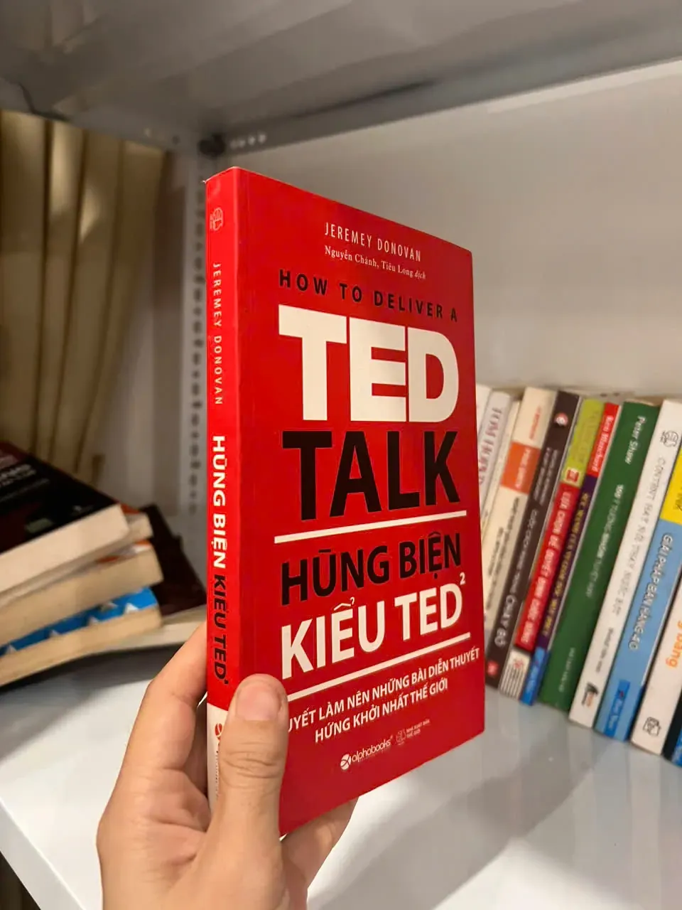 Hùng biện kiểu Ted 2 by  - Sách Book Cover - Ngọc Hiển Books