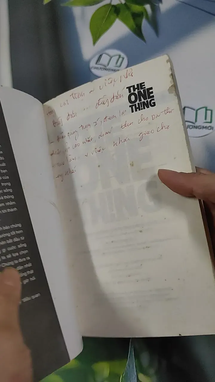 The One Thing - Điều Ý Nghĩa Nhất Trong Từng Khoảng Khắc - Gary Keller & Jay Papasan 787072