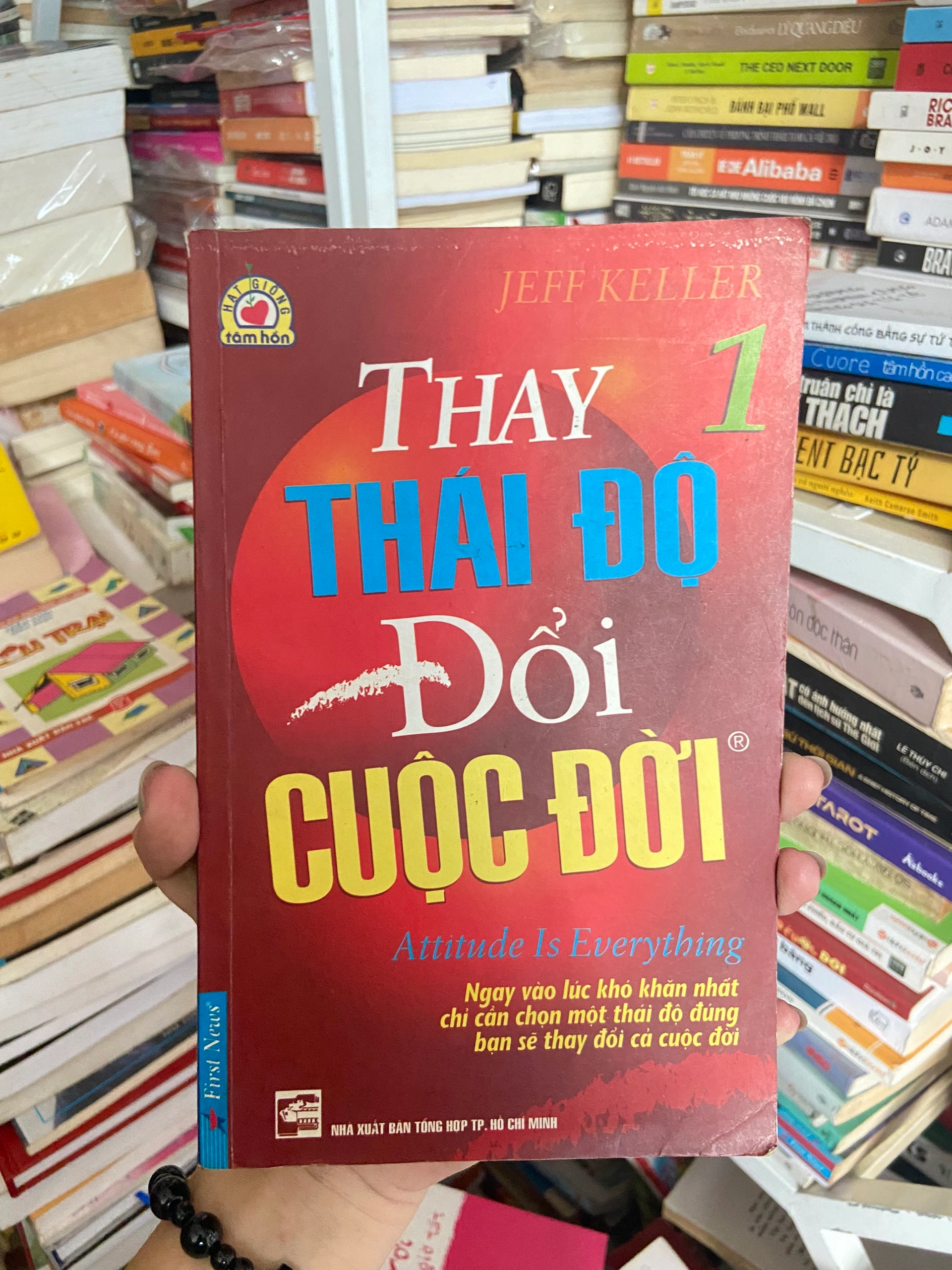 Thay Thái Độ Đổi Cuộc Đời 1 by Jeff Keller - Sách Book Cover - Ngọc Hiển Books