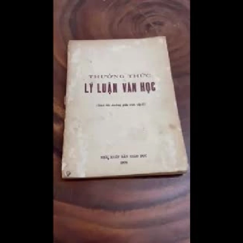 II Sưu Tầm: Thường Thức Lý Luận Văn Học - 1976