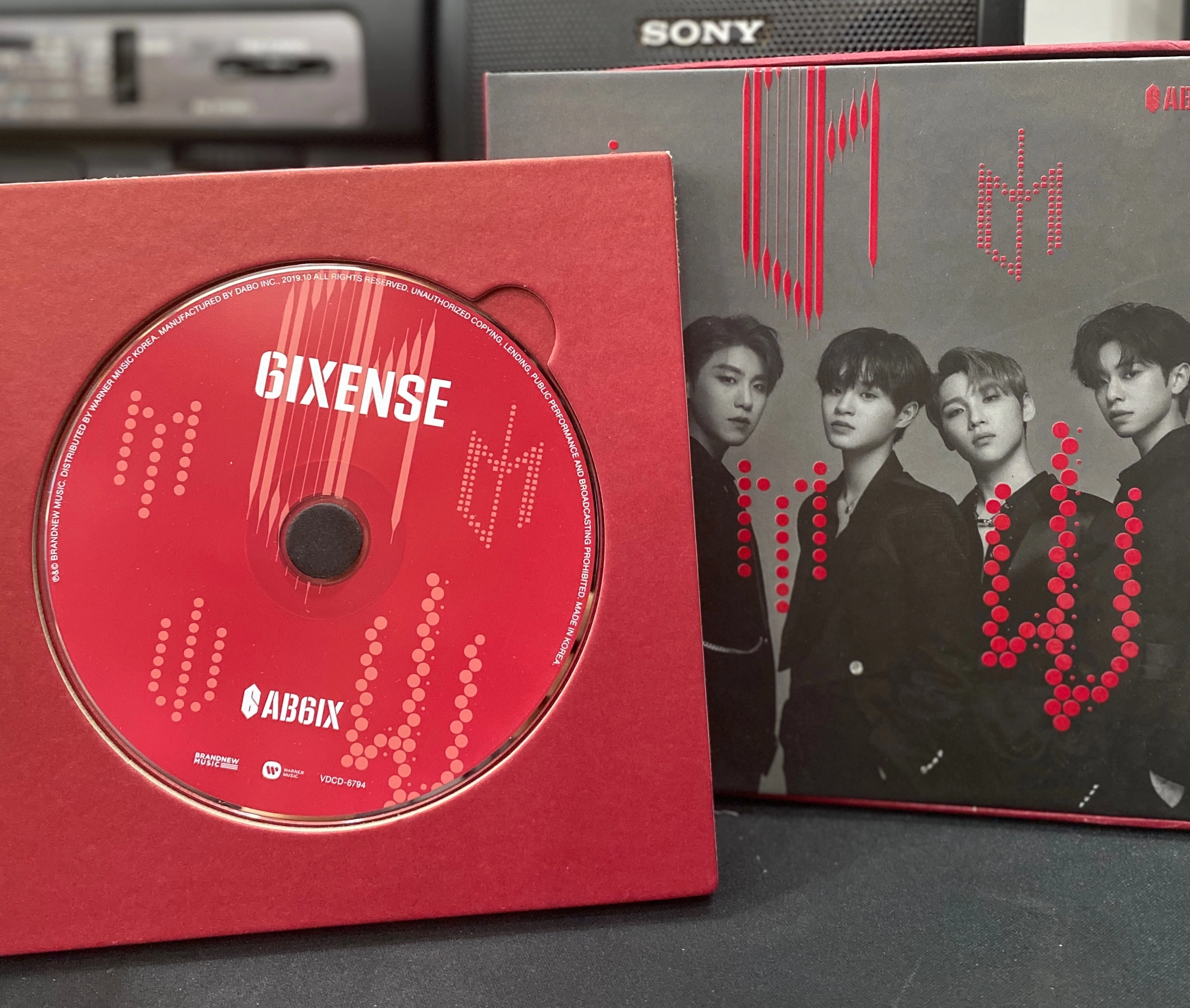 AB6IX 6IXENSE Album by  - Sách Book Cover - Ngọc Hiển Books