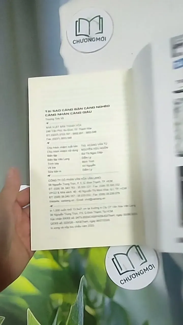 Tại Sao Càng Bận Càng Nghèo Càng Nhàn Càng Gìau - Trương Tịnh Vũ 705644