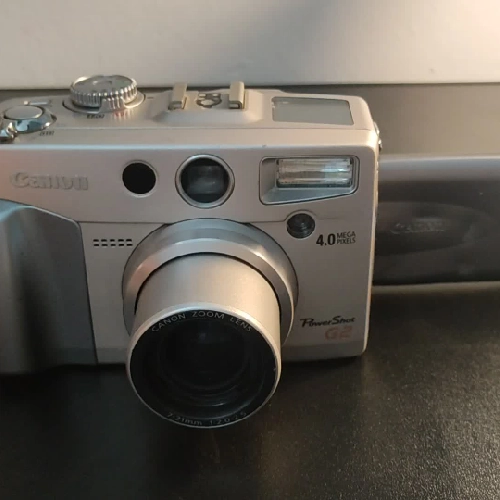 Máy ảnh digital Canon powershot g2 lên nguồn  391434