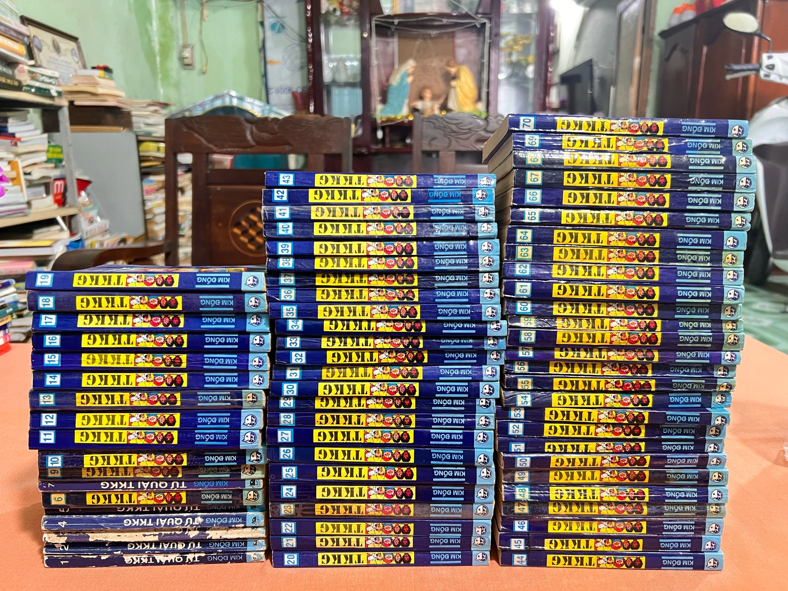 Truyện Tứ Quái TKKG Năm 1995 - Trọn Bộ 70 Tập ) - NXB Kim Đồng by  - Sách Book Cover - Ngọc Hiển Books