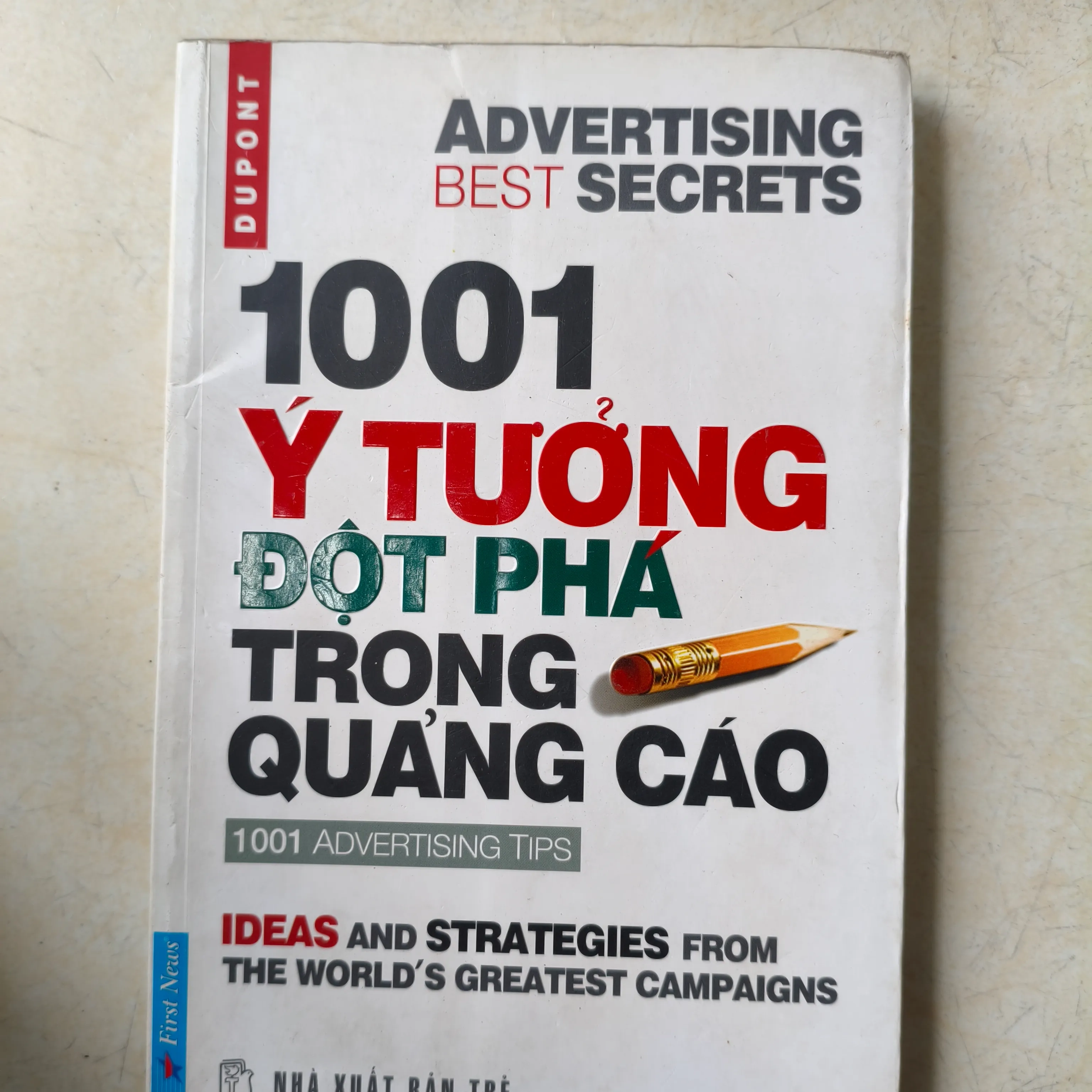 1001 Ý Tưởng Đột Phá Trong Quảng Cáo 🌱 by  - Sách Book Cover - Ngọc Hiển Books