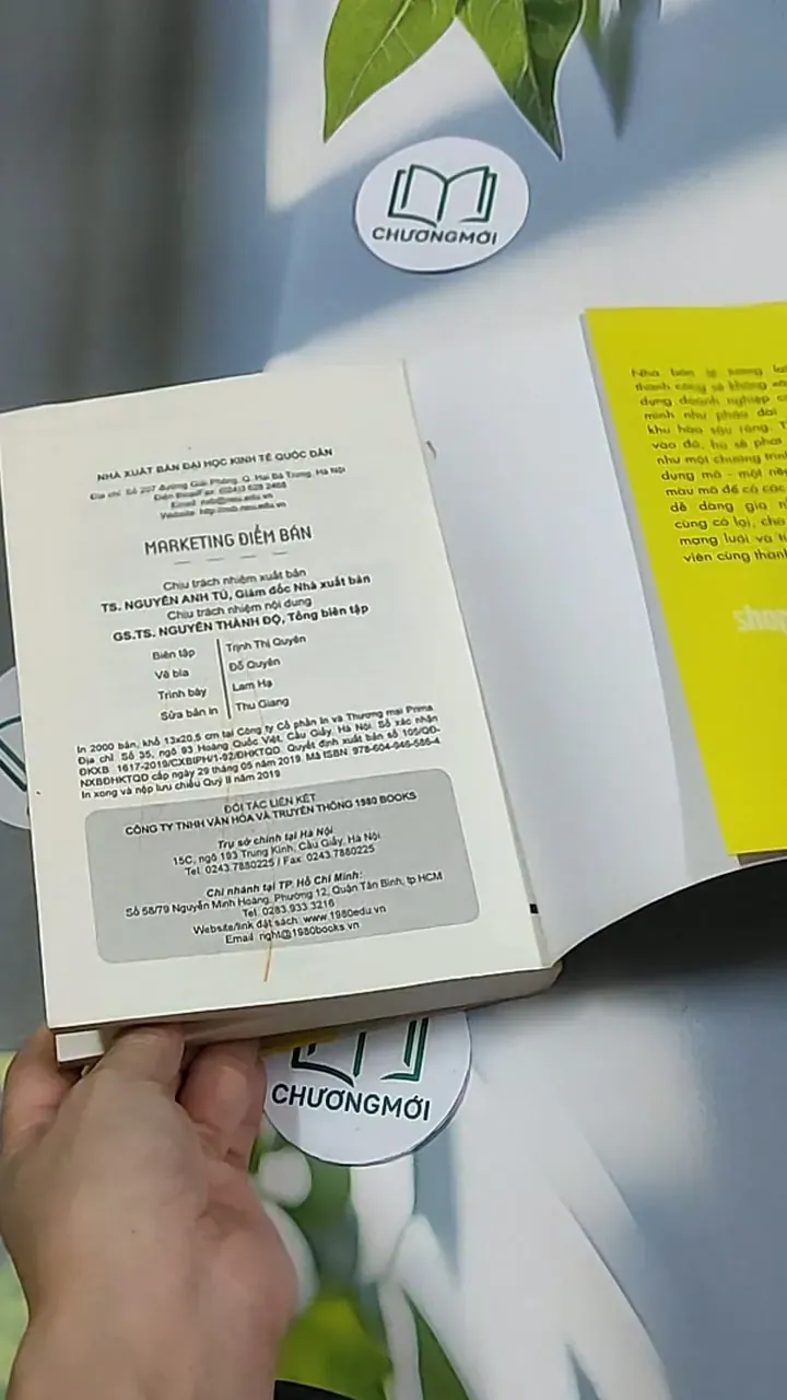 [MIỄN PHÍ BỌC SÁCH] Marketing điểm bán - Tiếp thị bán lẻ trong thời đại công nghệ 4.0 - D 698568