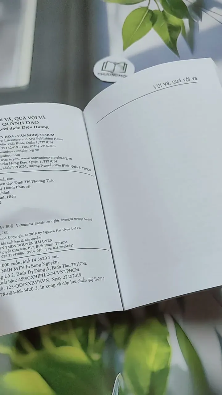 Vội Vã, Quá Vội Vã - Quỳnh Dao 744717