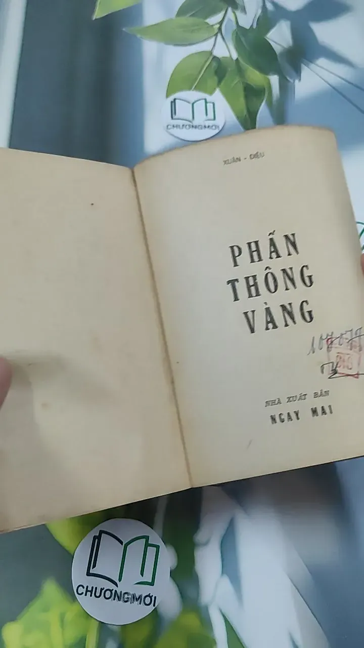 [MIỄN PHÍ BỌC SÁCH] [XƯA] Phấn Thông Vàng (1968) - Xuân Diệu 776042