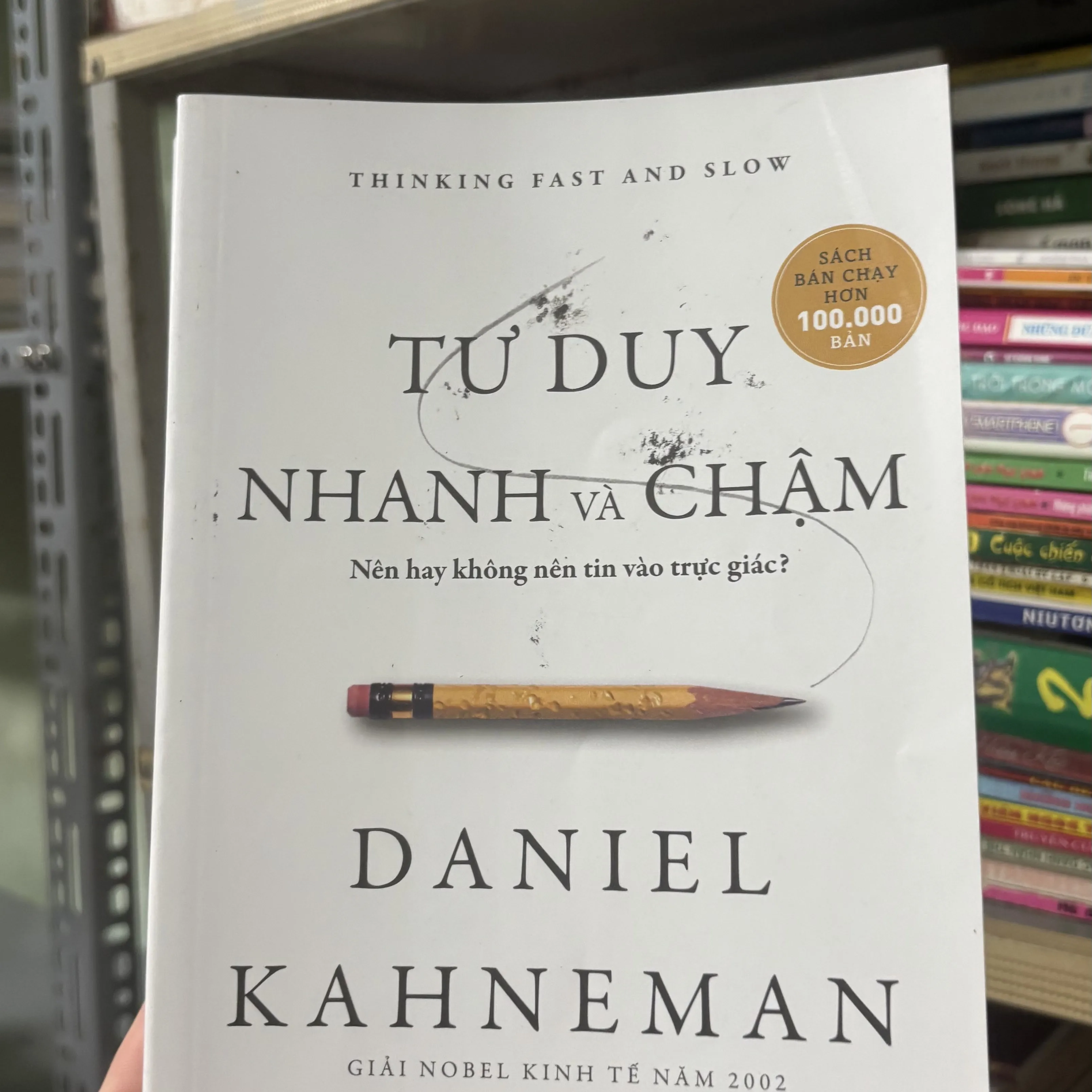 Tư duy nhanh hay chậm 🌊 by  - Sách Book Cover - Ngọc Hiển Books