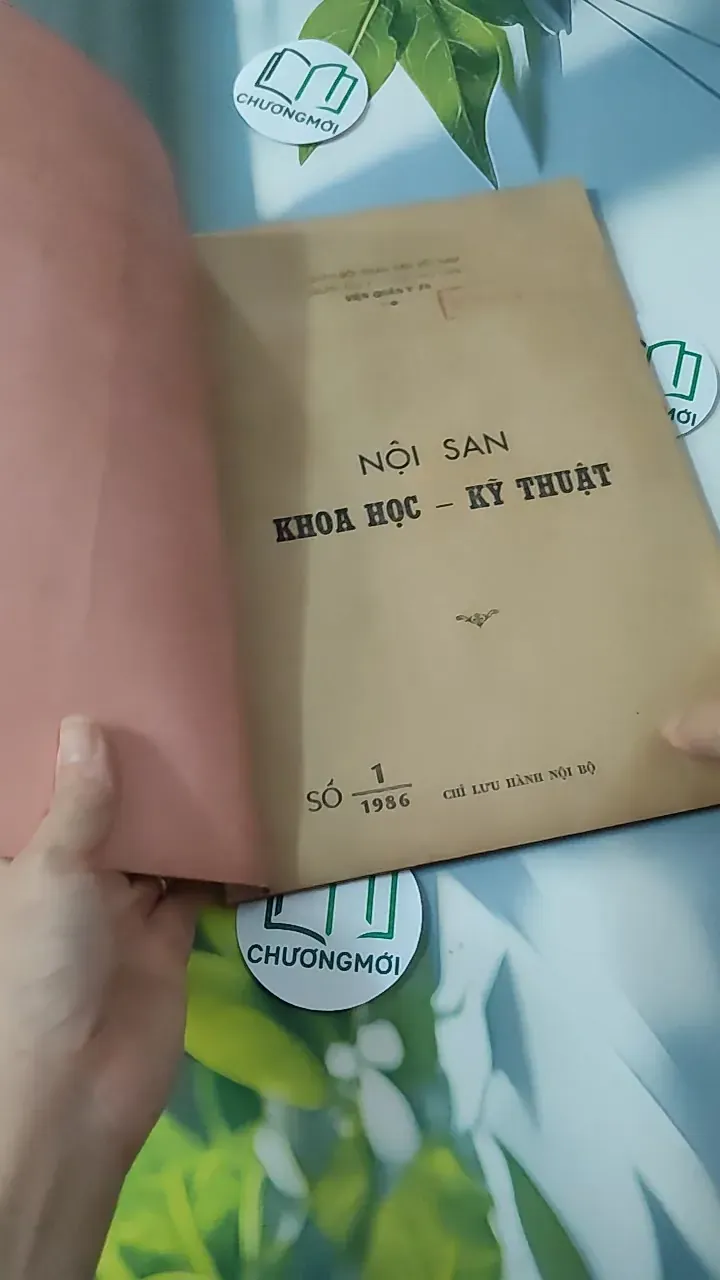 [MIỄN PHÍ BỌC SÁCH] [XƯA] Nội San Khoa Học - Kỹ Thuật (Viện Quân Y 7A) (1986) 780773