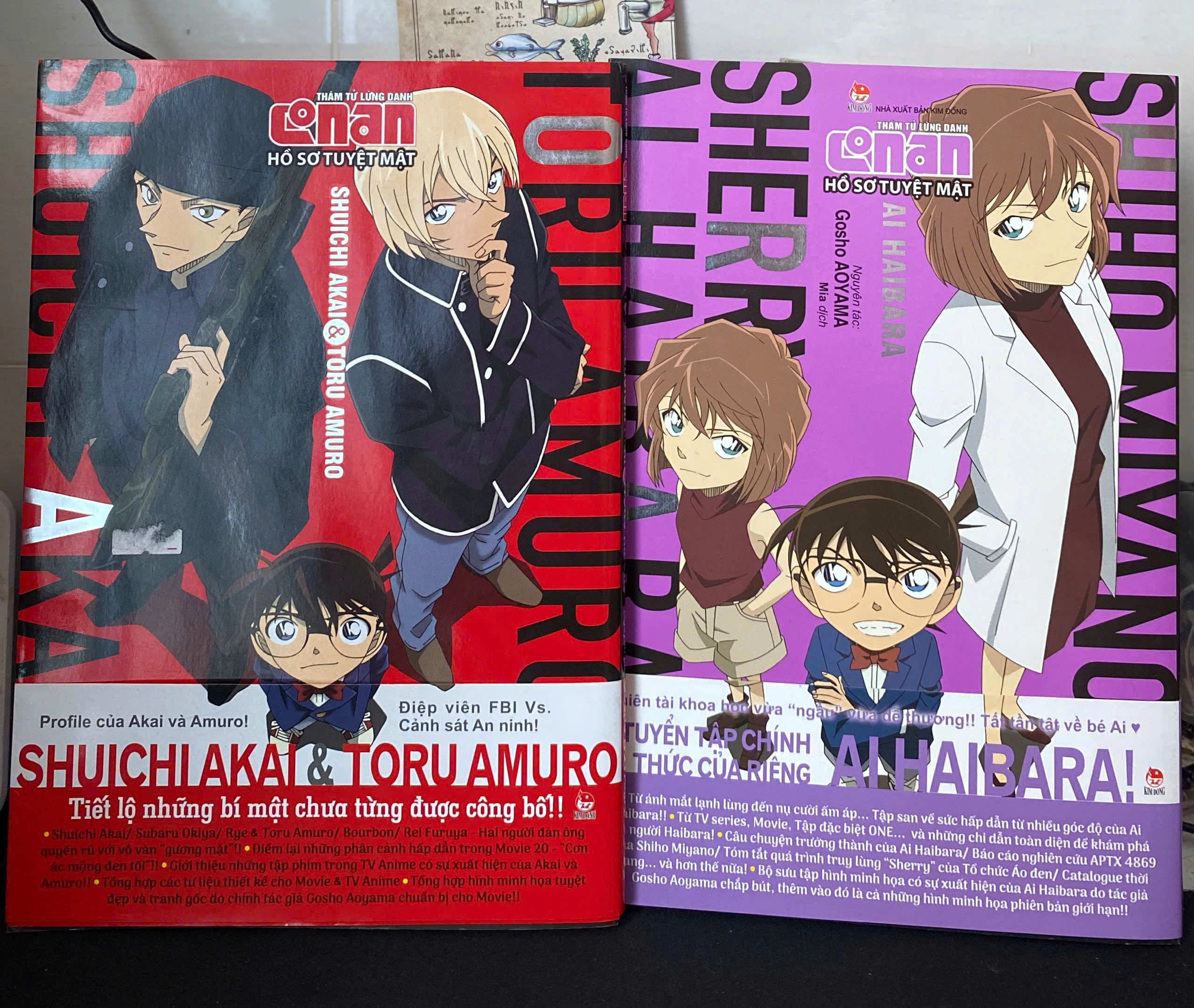Combo 2 cuốn Thám Tử Lừng Danh Conan: Hồ Sơ Tuyệt Mật by  - Sách Book Cover - Ngọc Hiển Books