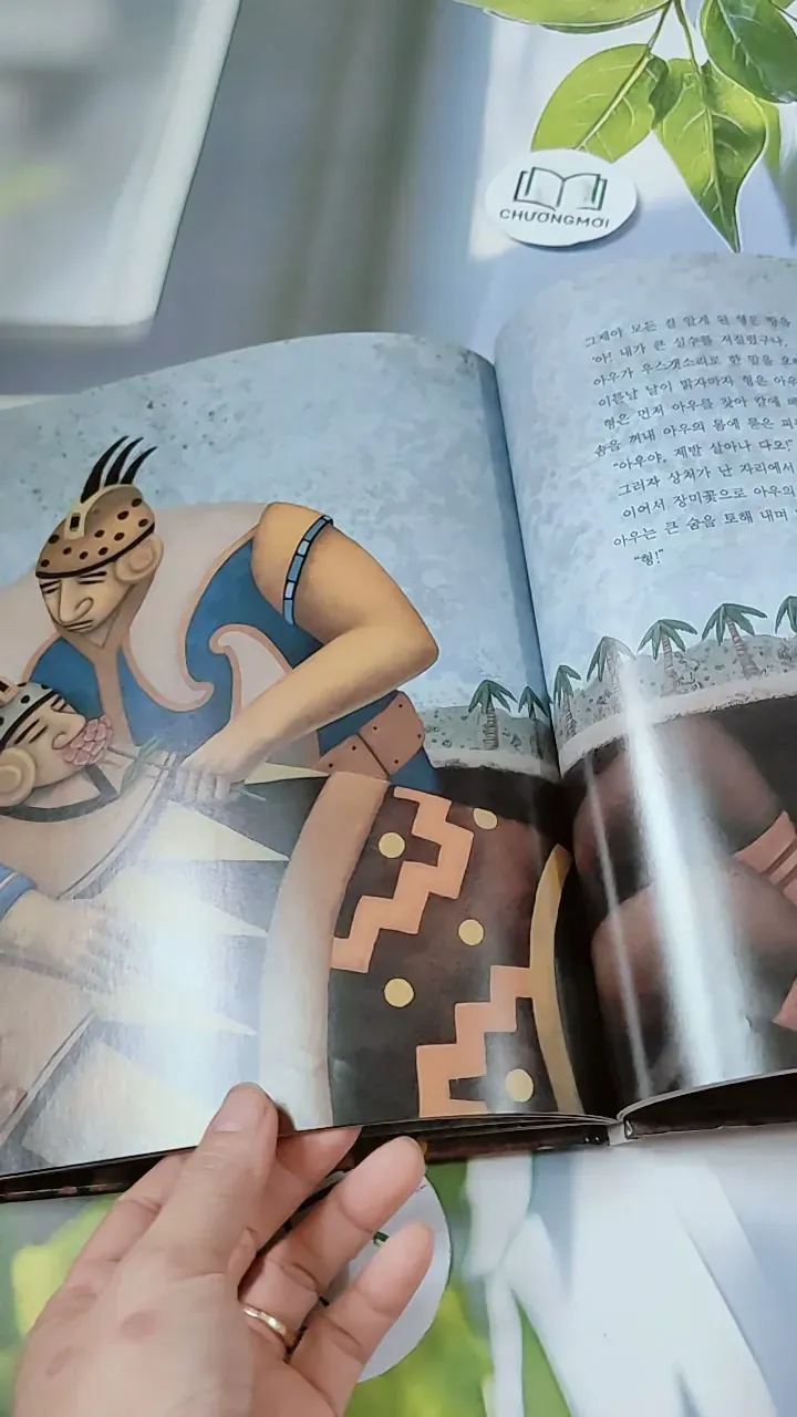 [Tặng nẹp góc] Truyện thiếu nhi Hàn Quốc: Moyamo Anu 27 -  모야모 아누와: 은혜 갚은 물고기 732020