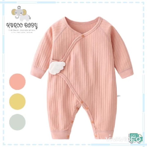 Áo Liền Quần Dài Tay Cánh Tiên Kuroo Baby 1551