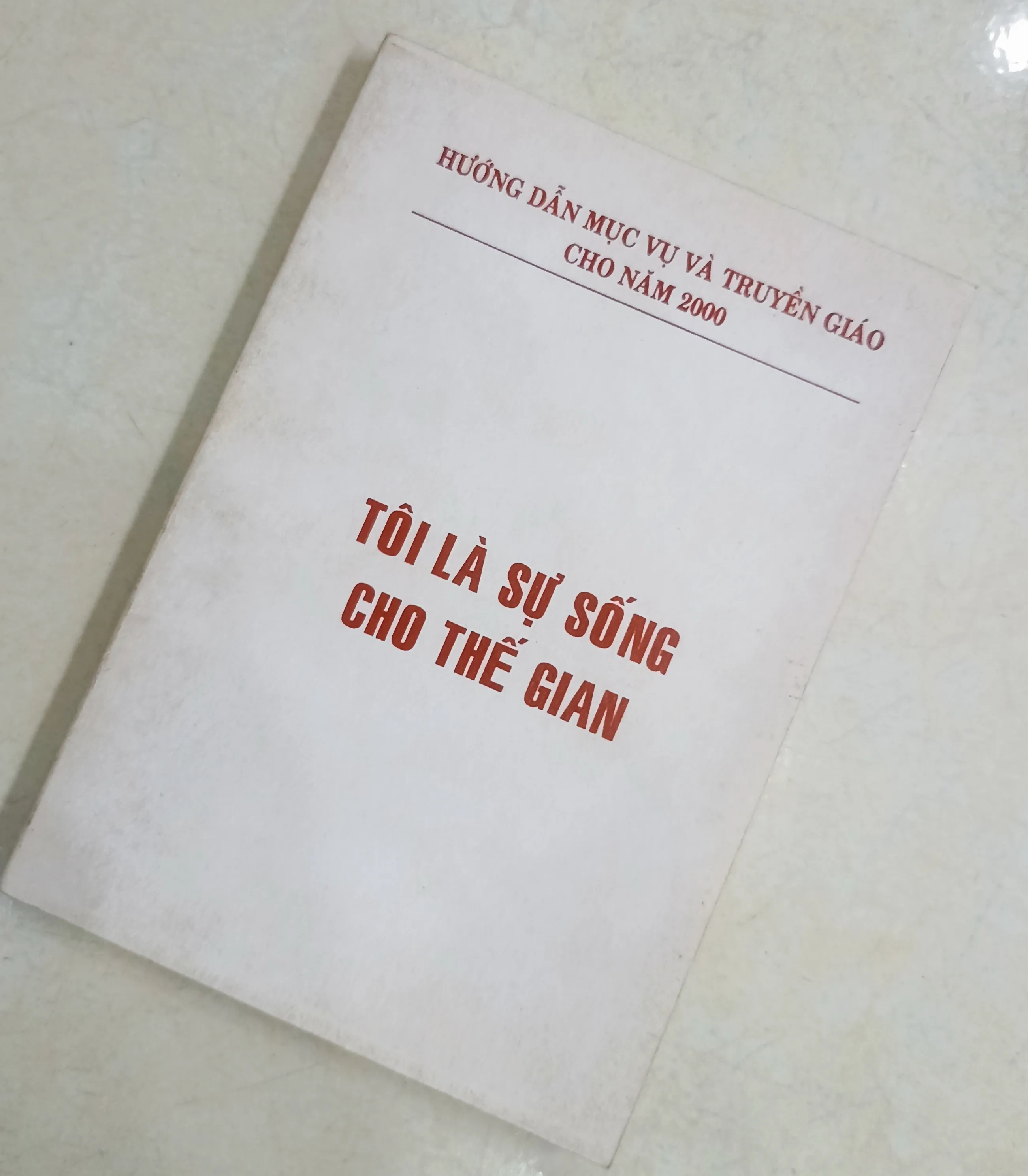 Tôi là sự sống cho thế gian 