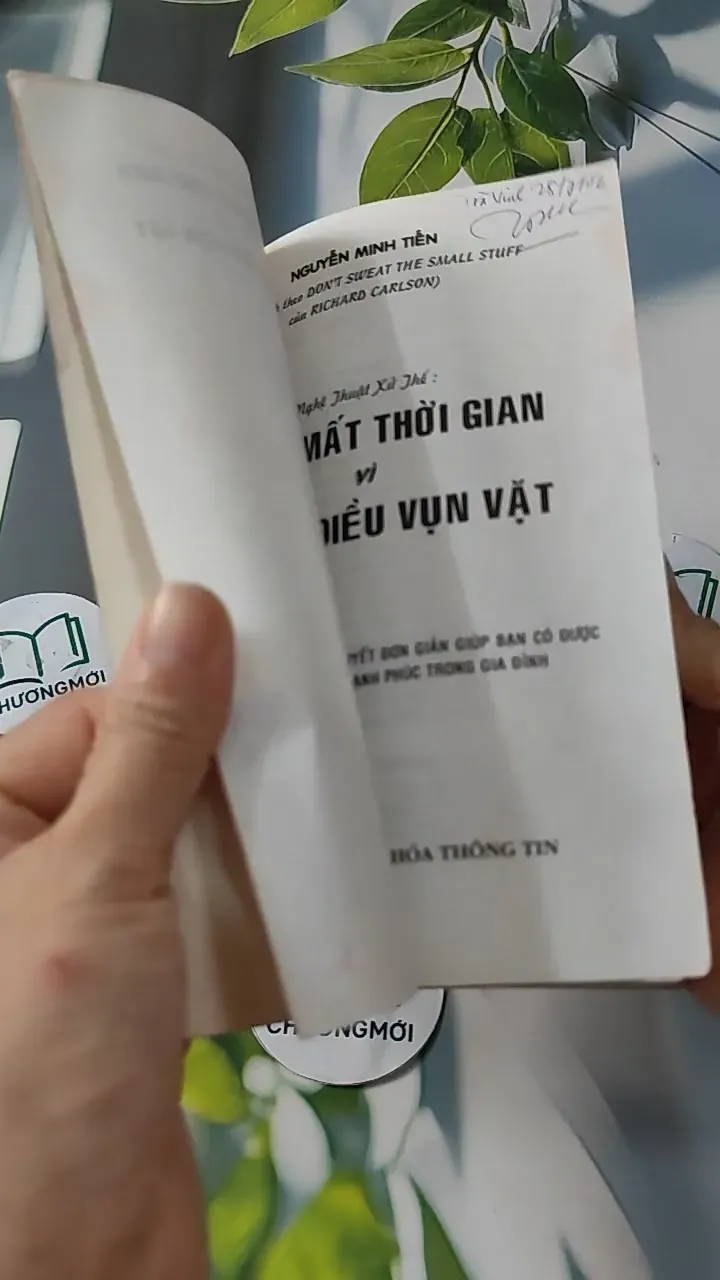Đừng Mất Thời Gian Vì Những Điều Vụn Vặt - Nguyễn Minh Tiến 727259