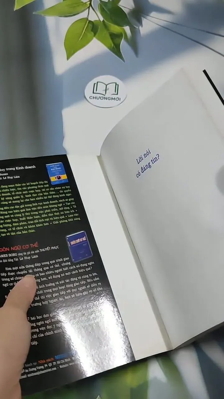 [MIỄN PHÍ BỌC SÁCH] Lời Nói Có Đáng Tin? - Joe Navarro 707296