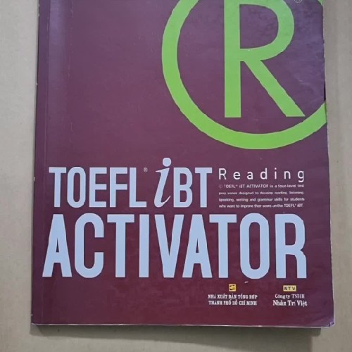 Tiếng Anh - COMBO 2 quyển TOEFT iBT ACTIVATOR READING (Intermediate và Advanced) 158723