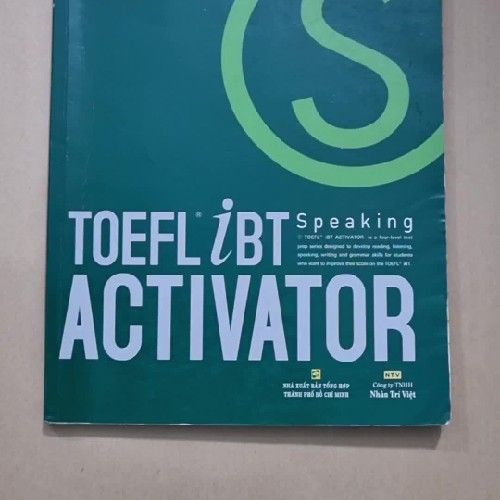 Tiếng Anh - COMBO 2 quyển TOEFT iBT ACTIVATOR SPEAKING (Intermediate và Advanced) 158747