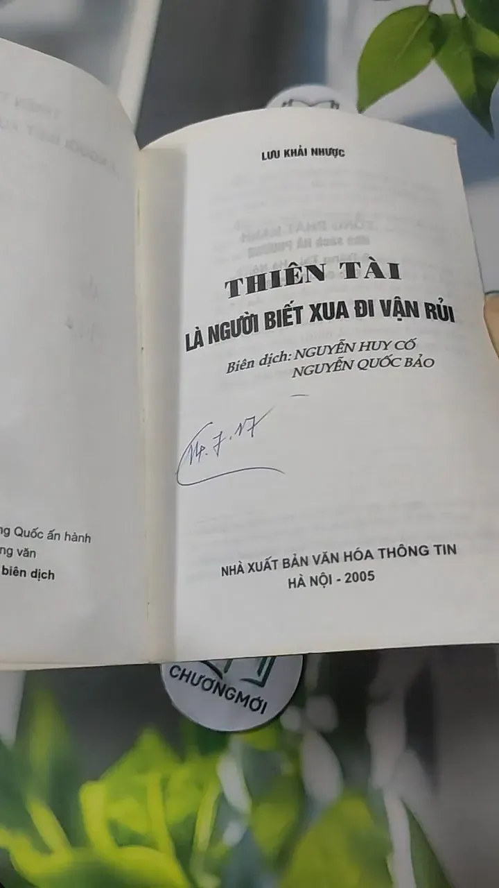 Thiên Tài Là Người Biết Xua Đi Vận Rủi - Văn Hóa Thông Tin 727357