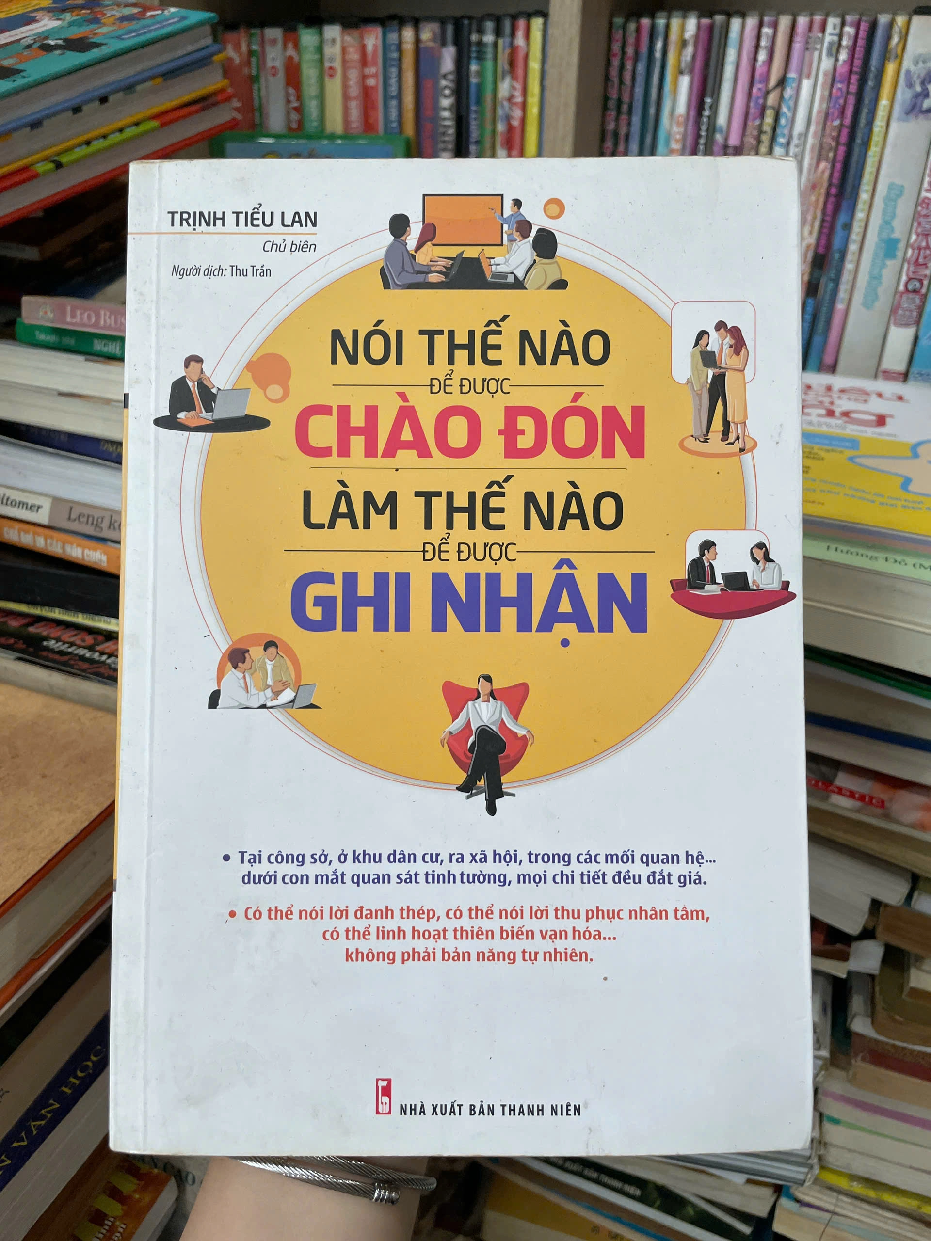 Nói Thế Nào Để Được Chào Đón Làm Thế Nào Để Được Ghi Nhận by Dale Carnegie - Sách Book Cover - Ngọc Hiển Books