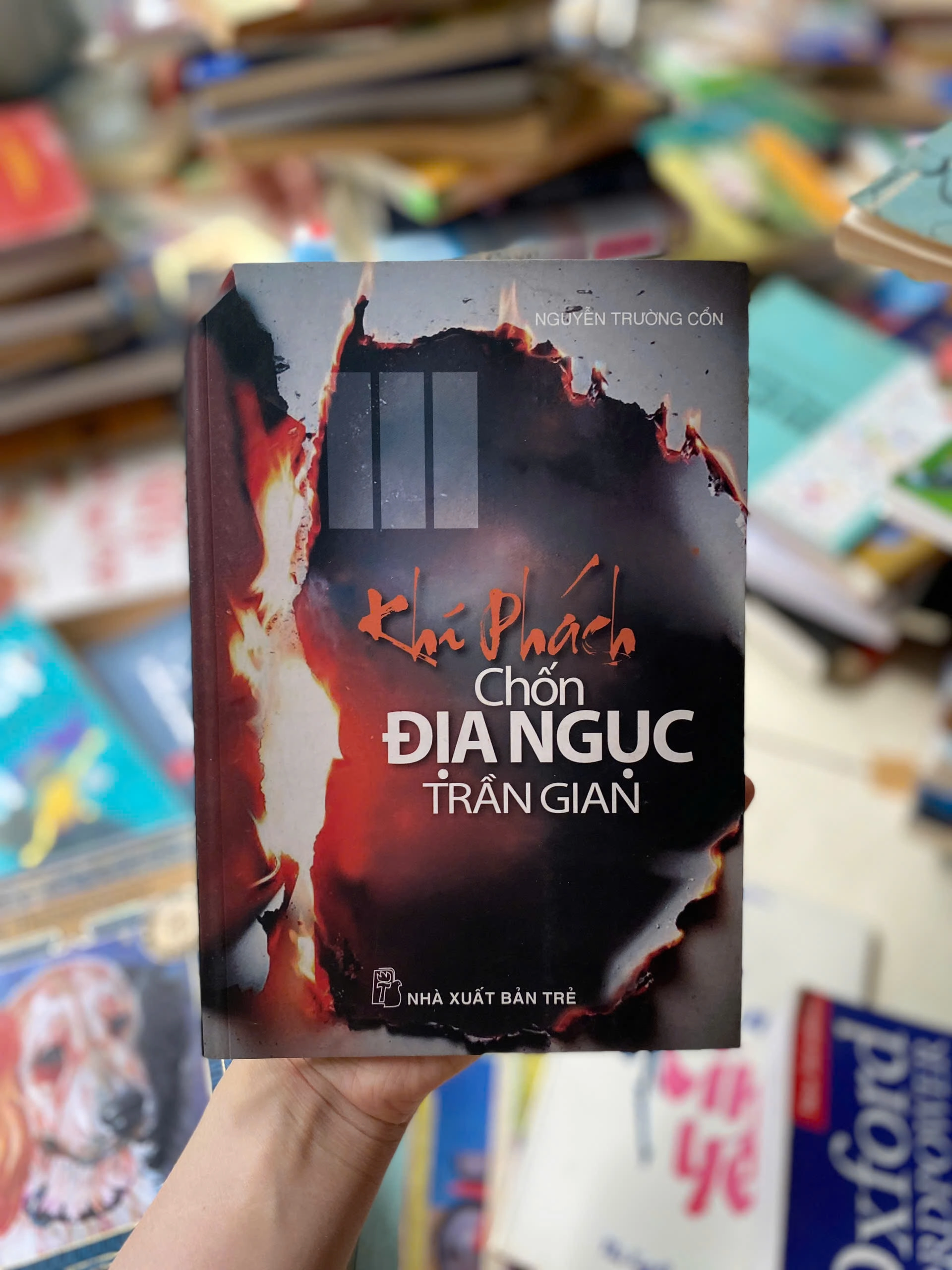 Khí Phách Chốn Địa Ngục Trần Gian by  - Sách Book Cover - Ngọc Hiển Books