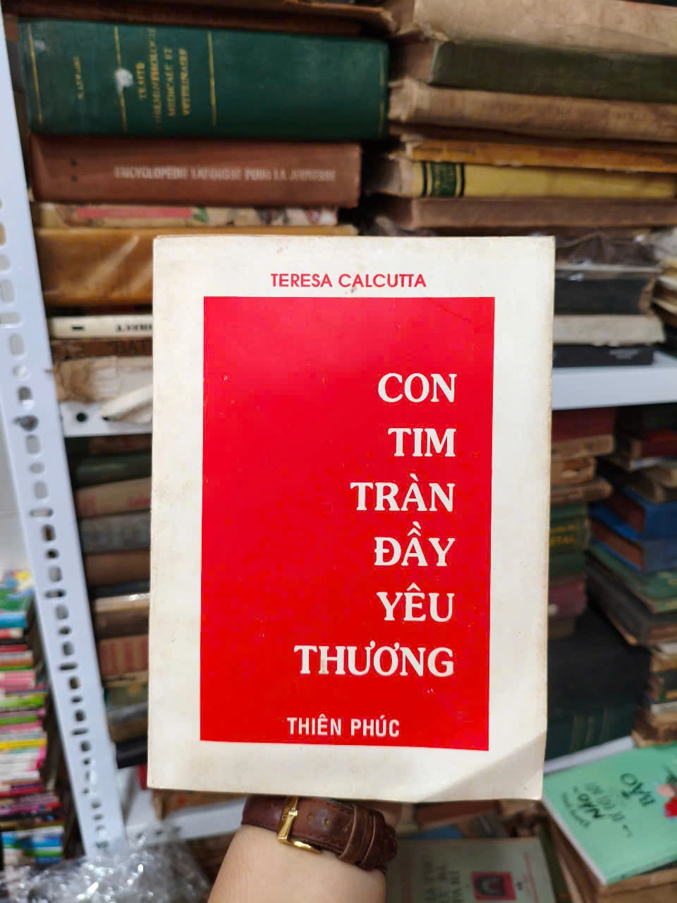 Con Tim Tràn Đầy Yêu Thương - Thiên Phúc by  - Sách Book Cover - Ngọc Hiển Books
