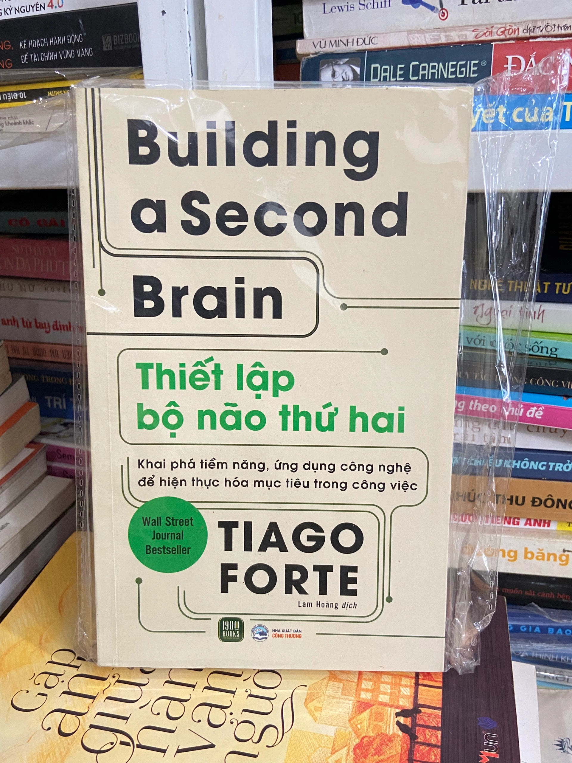 Buiding A Second Brain - Thiết Lập Bộ Não Thứ Hai by  - Sách Book Cover - Ngọc Hiển Books